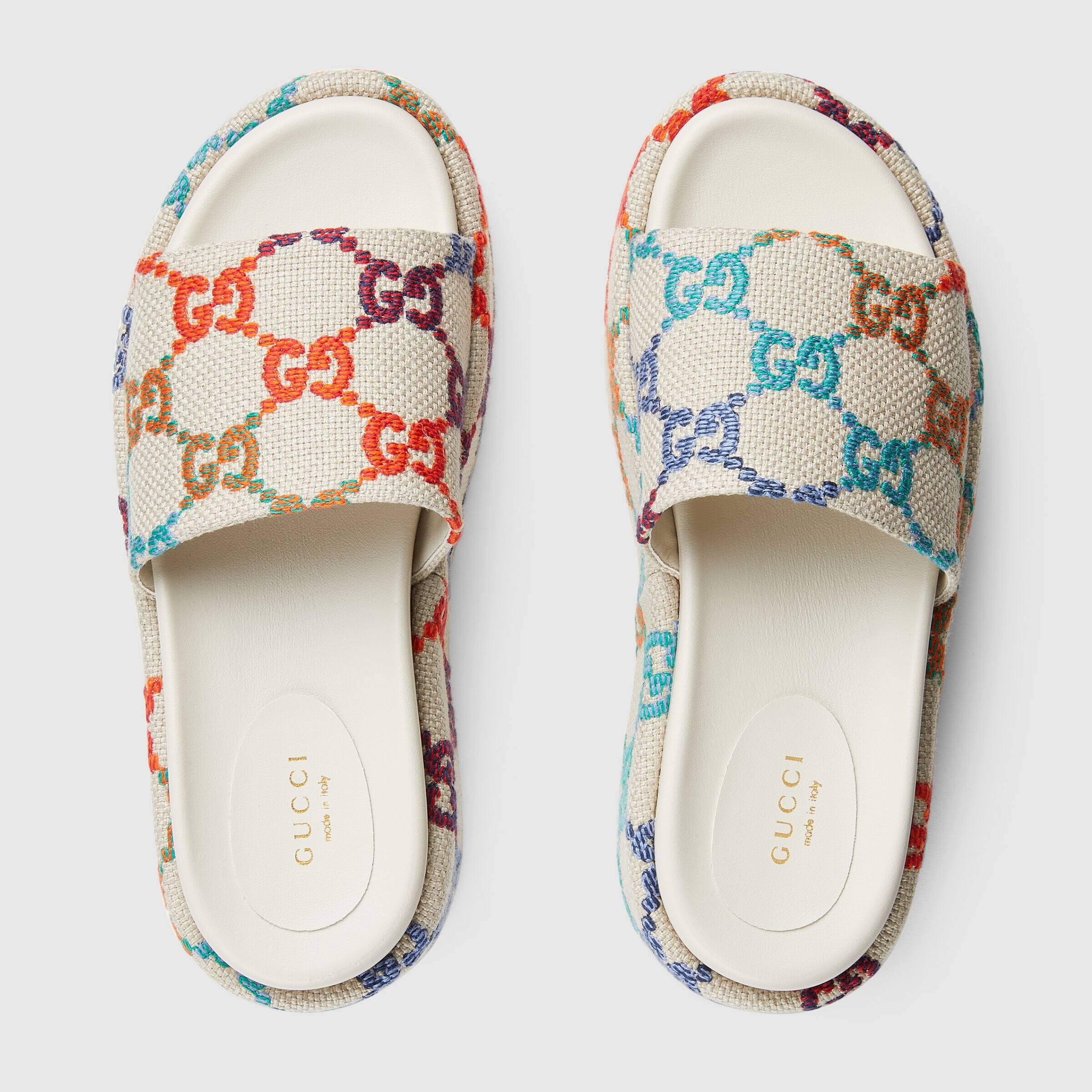 Gucci Platform Slide Sandal | Lyst Canada