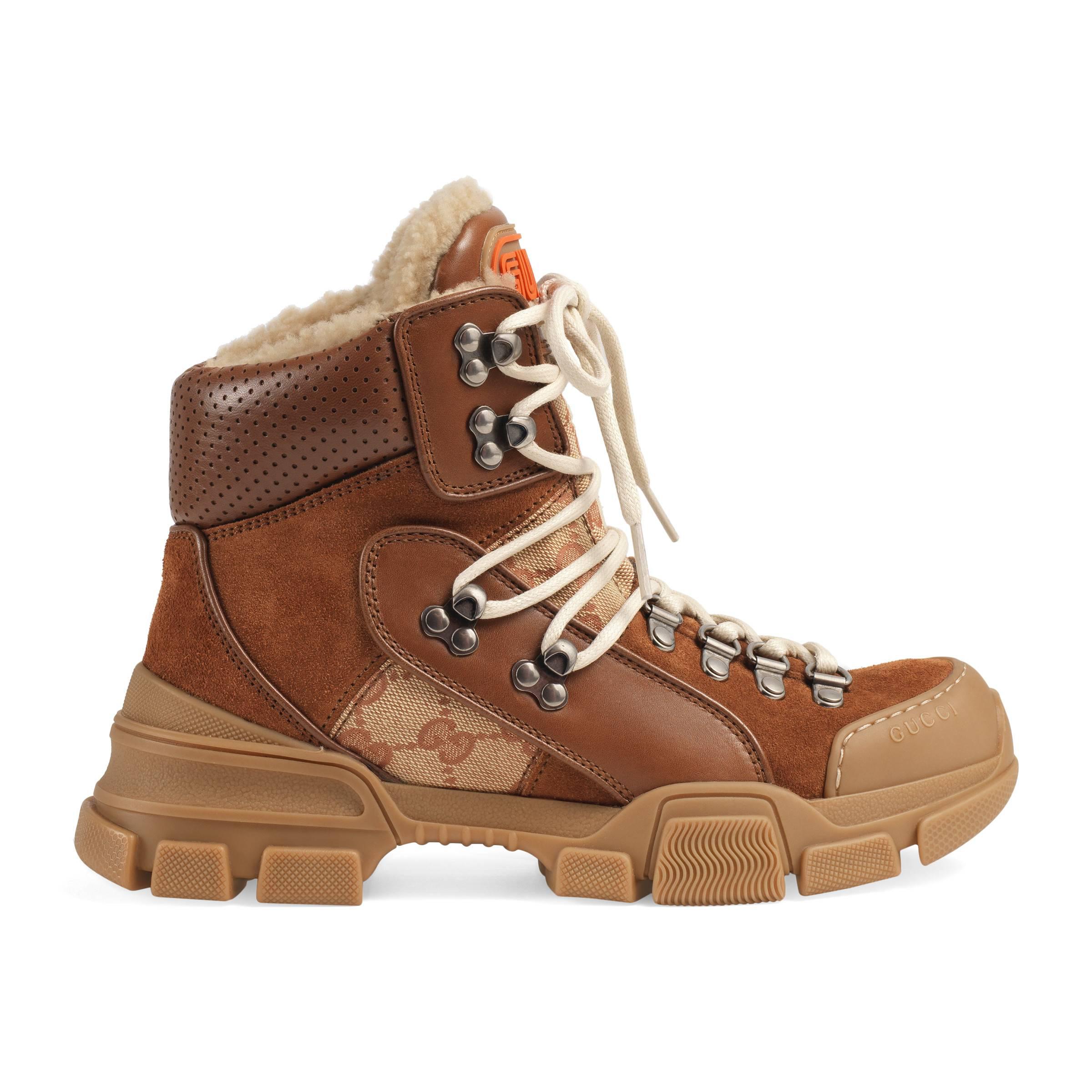 gucci flashtrek high top sneakers