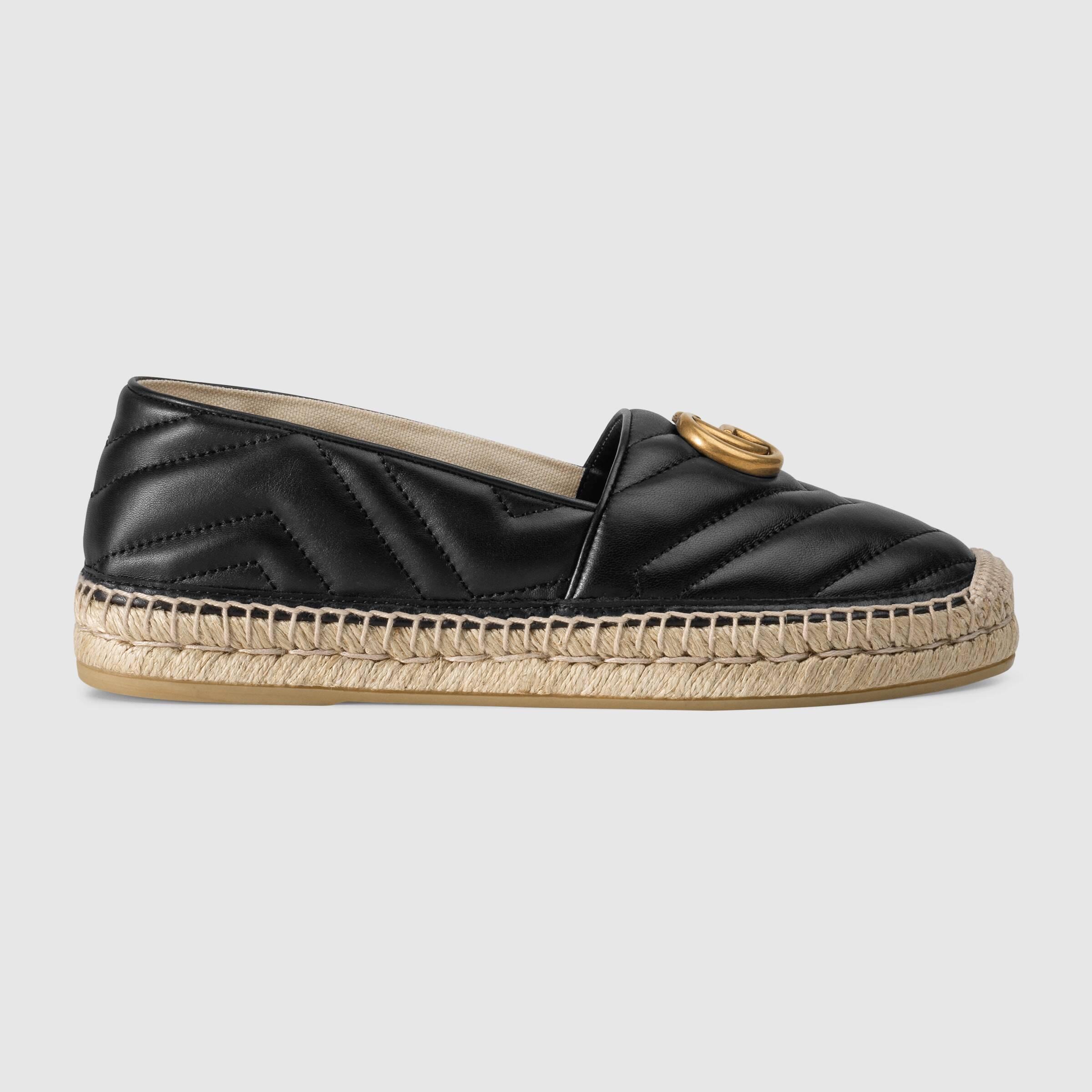 gucci espadrilles black