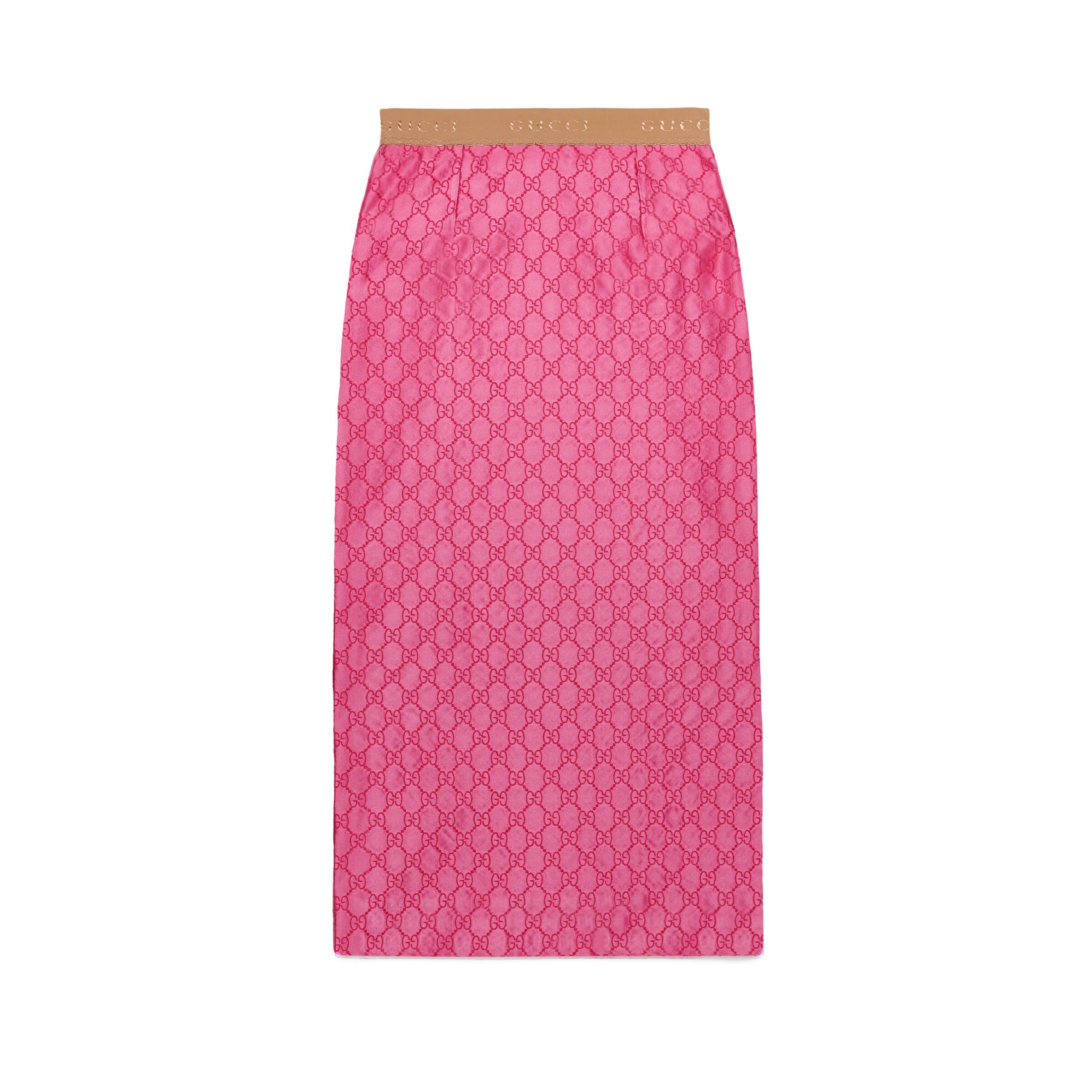 Gucci GG Supreme Pencil Skirt - Farfetch