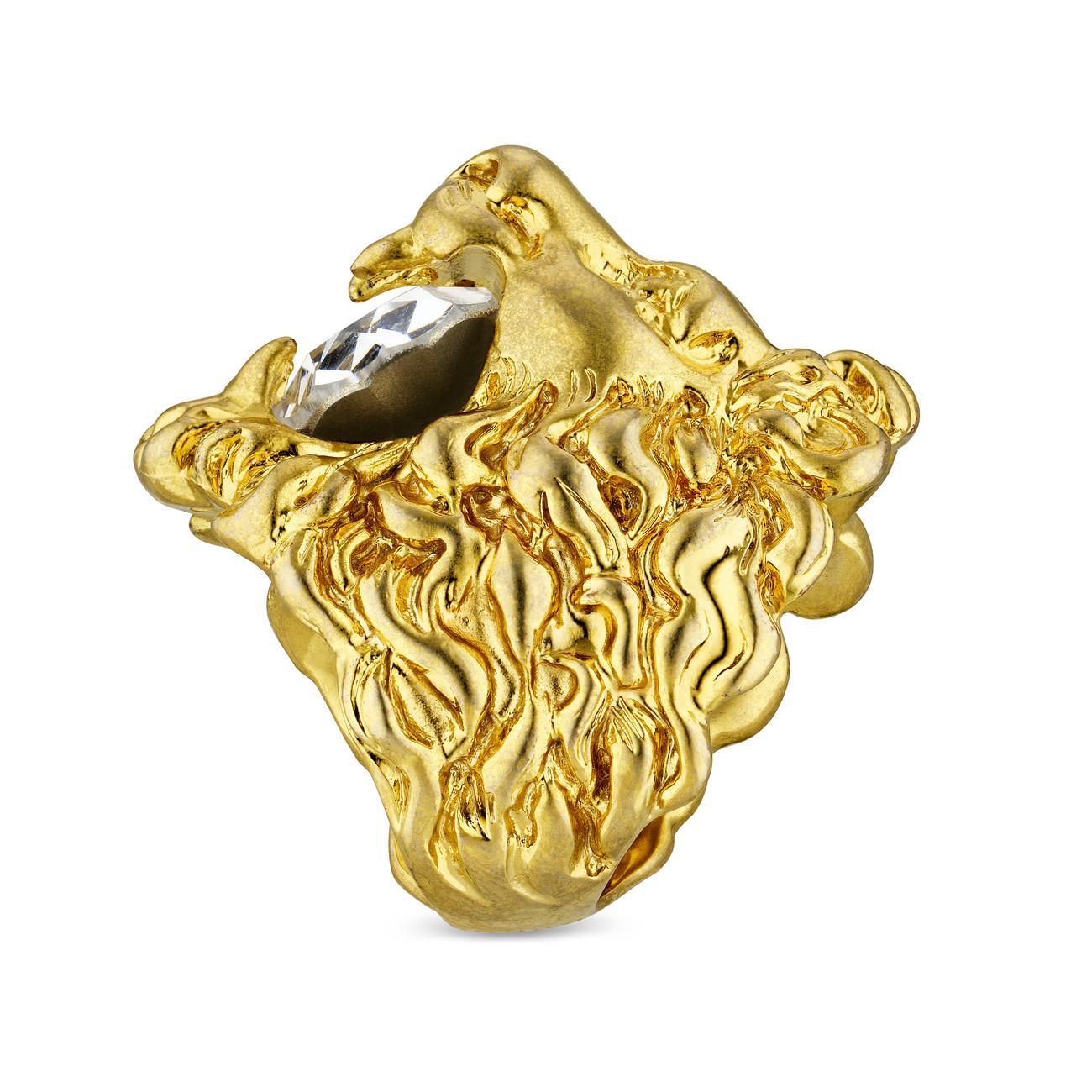 Anello testa di leone gucci Clearance