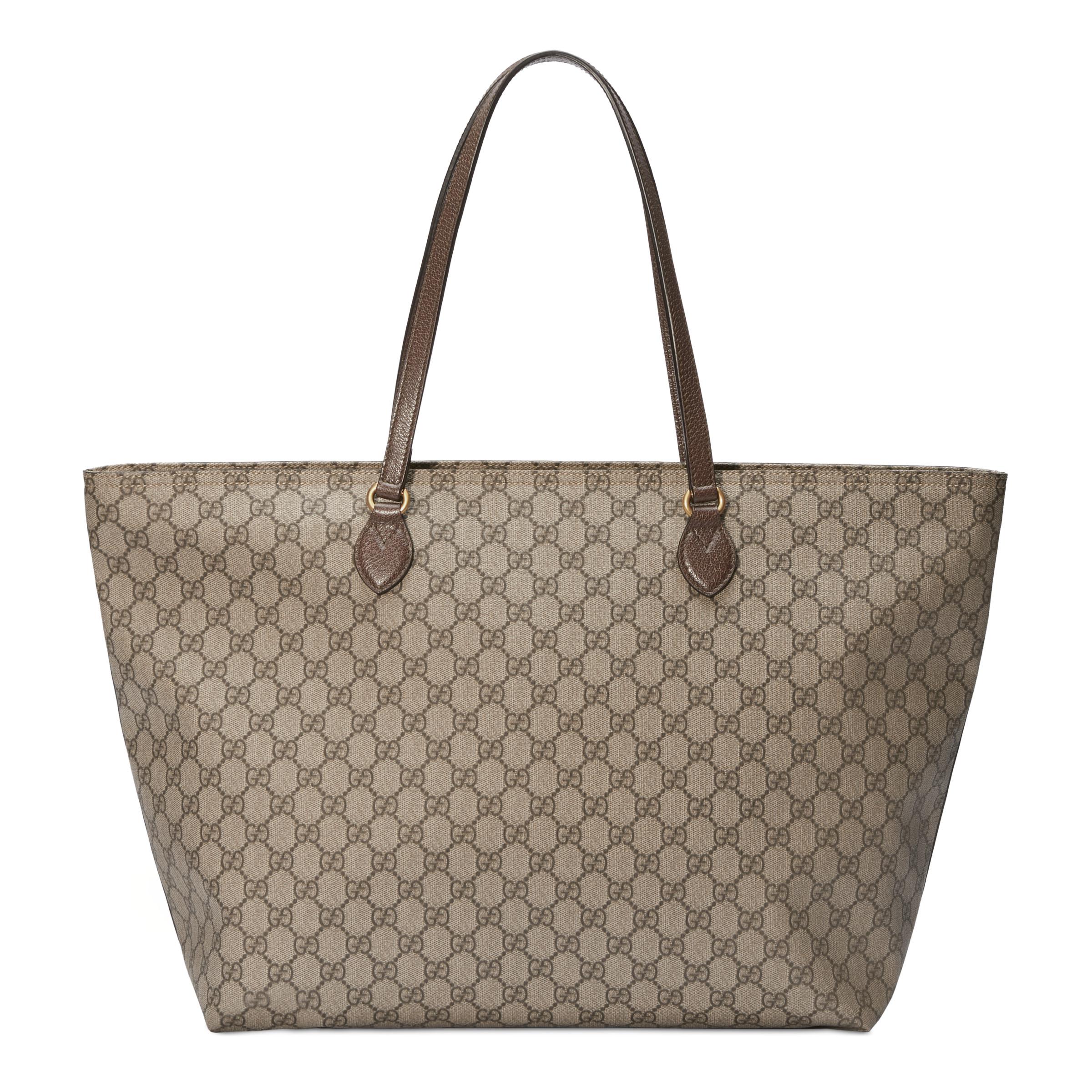 Ophidia soft gg supreme canvas tote bag with web hotsell