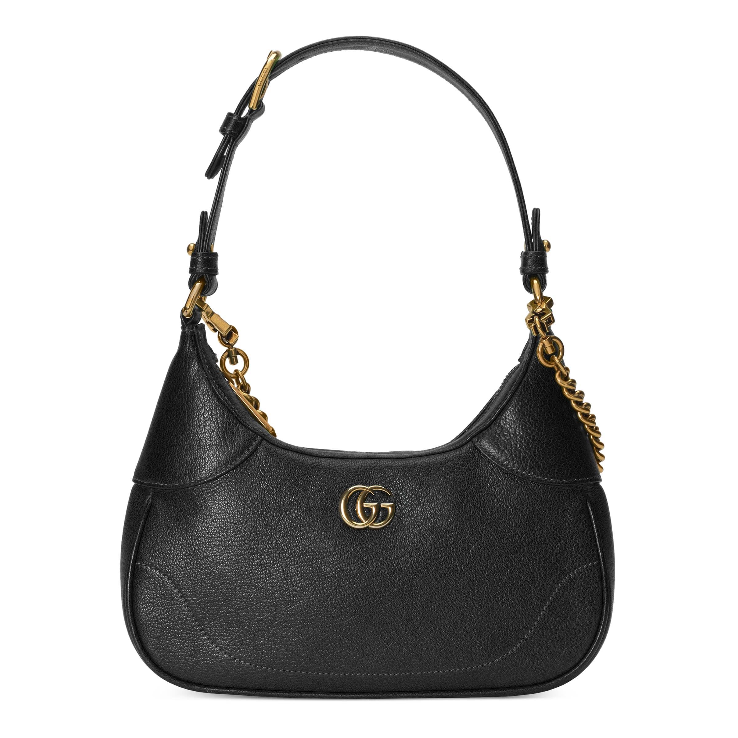 Gucci Aphrodite Small Shoulder Bag in Black