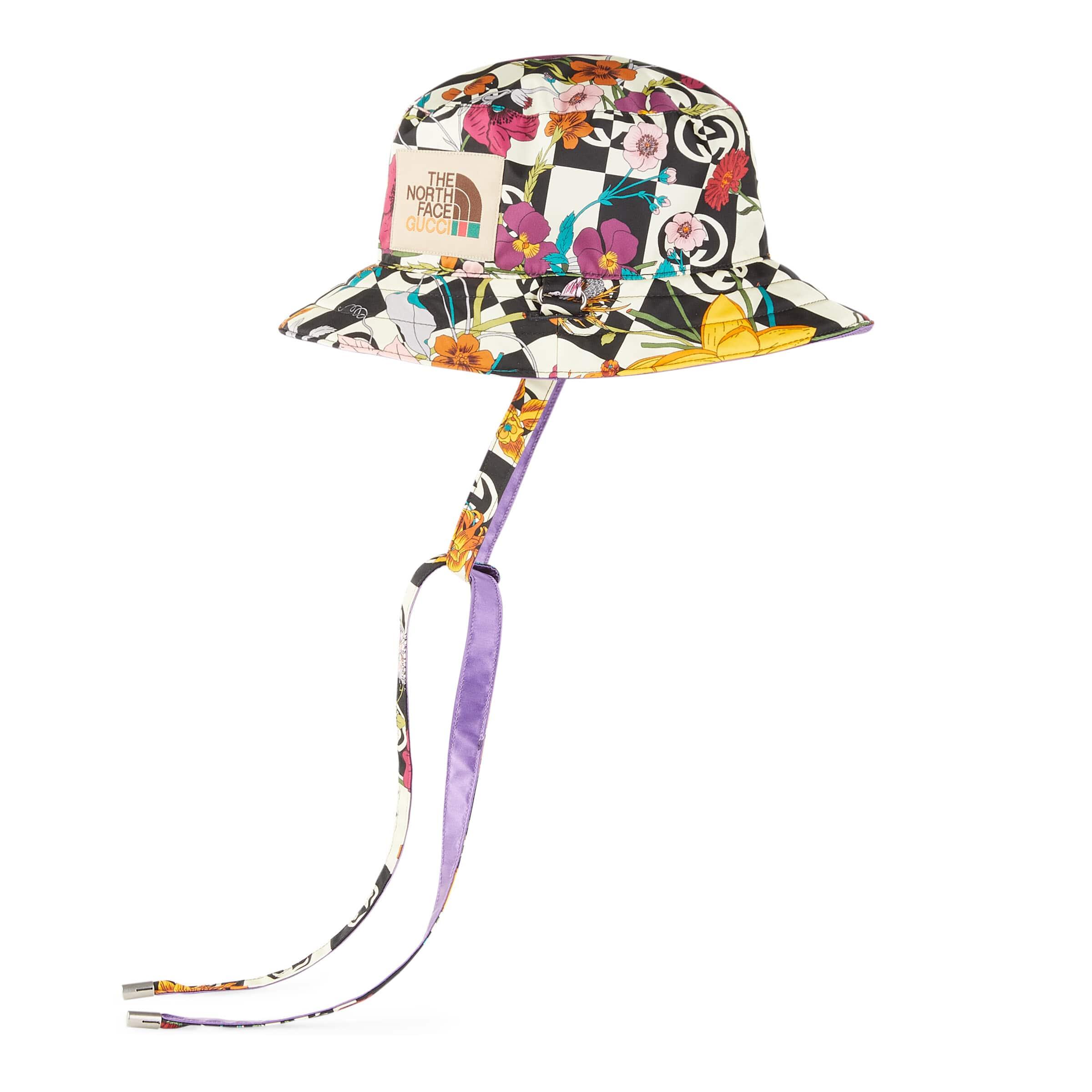 north face gucci bucket hat