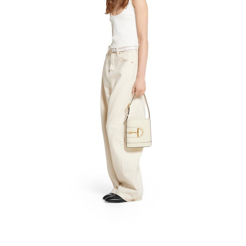 GUCCI グッチ73 ミニ バケットバッグ レザー 新作 直営店 Gucci 73〕スモール バケットバッググッチ ロッソ アンコーラ