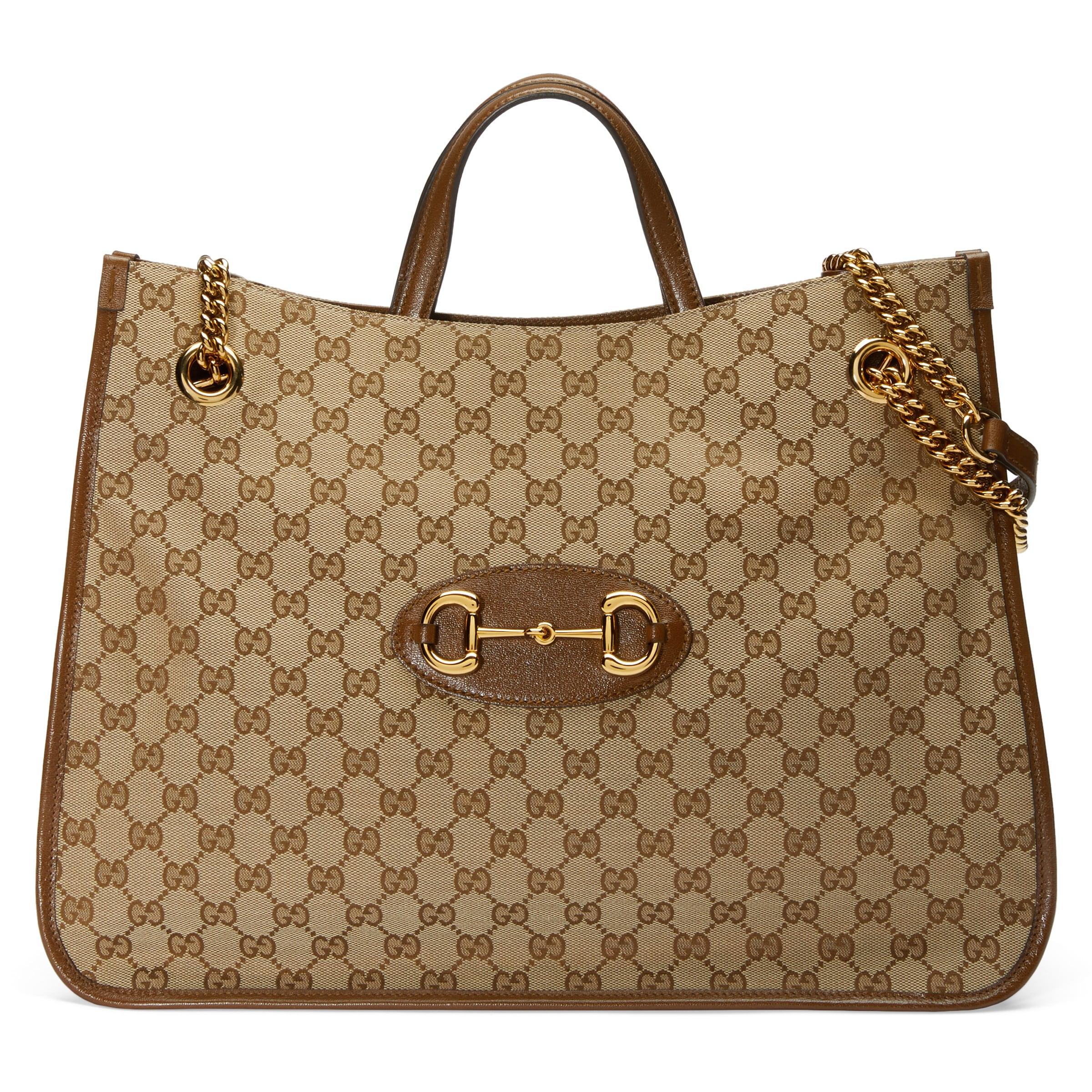 Gucci Horsebit 1955 Medium Tote Bag in Natural Lyst Canada