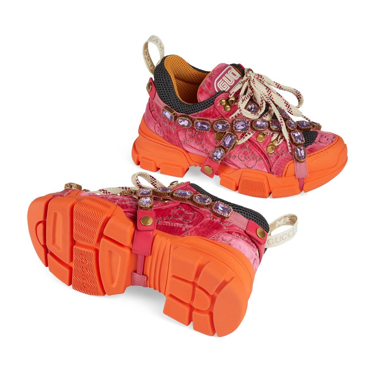 gucci pink flashtrek