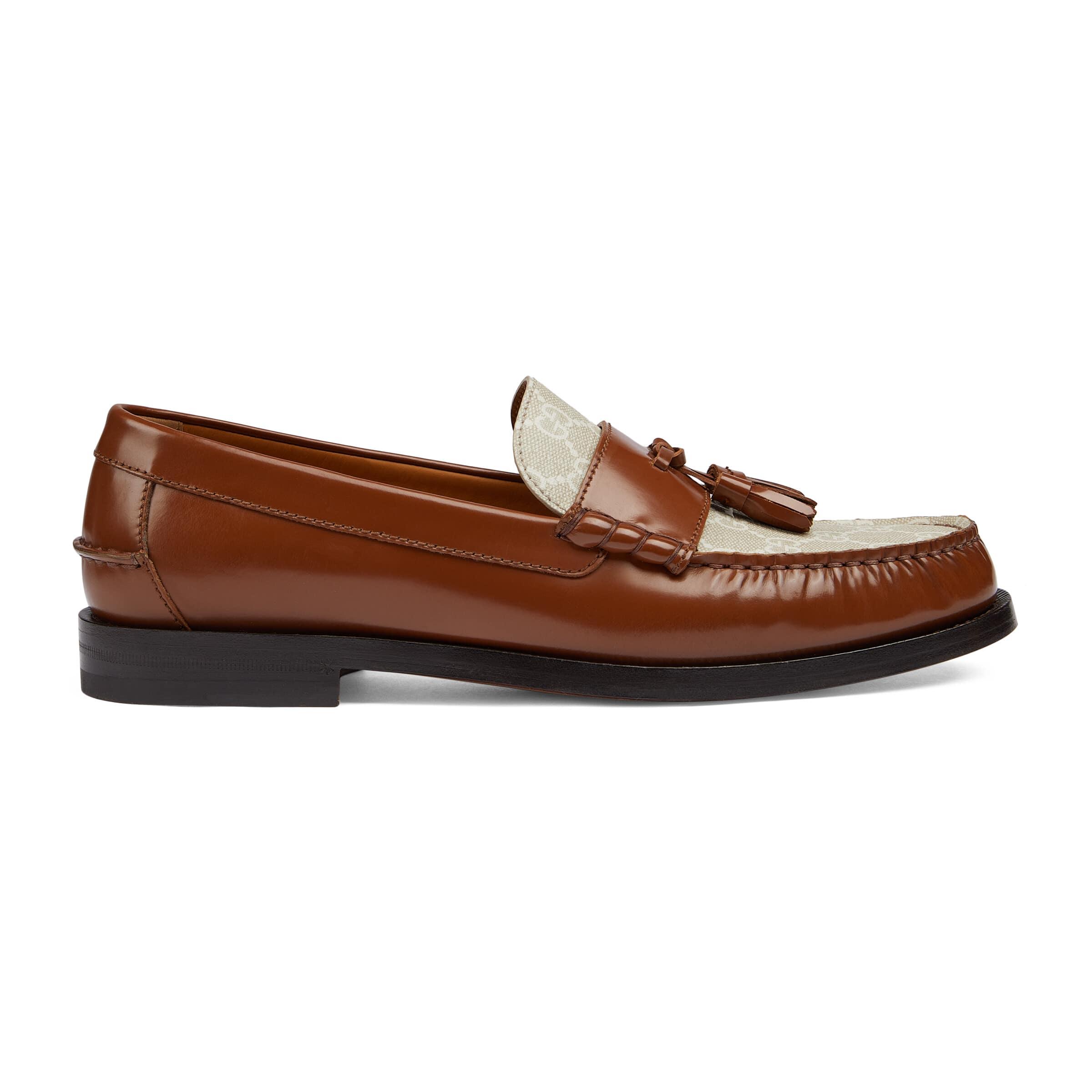 Gucci GG Loafer With Tassel in Brown for Men | Lyst