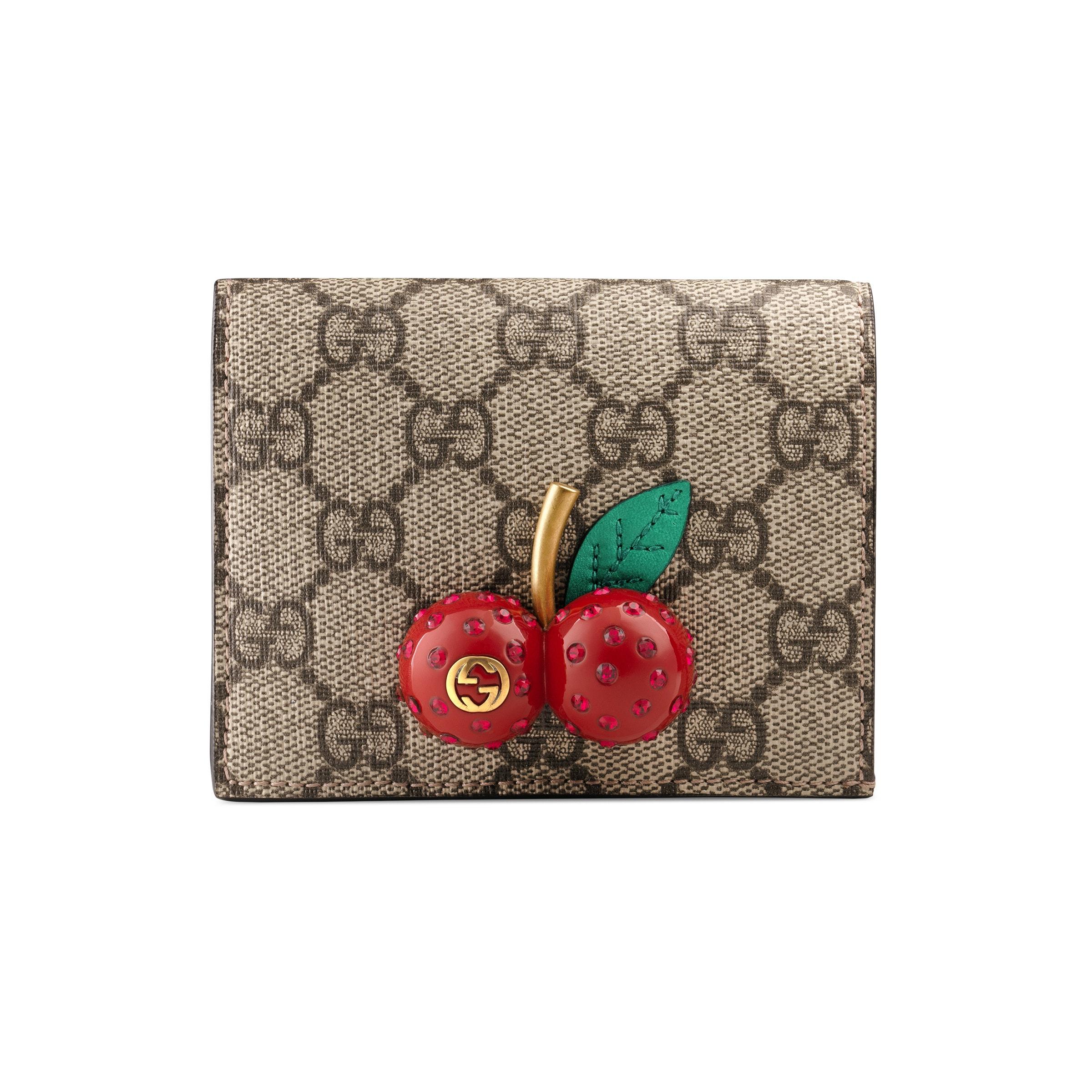 gucci cherry wallet