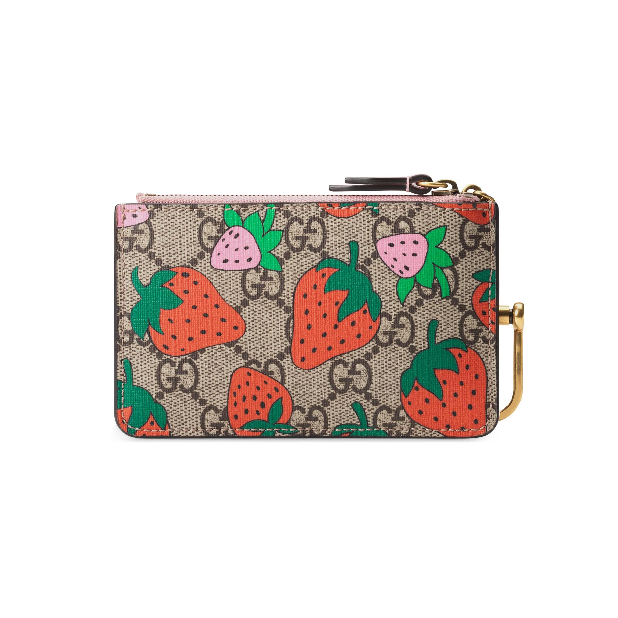GG imprimé Strawberry Toile Gucci 
