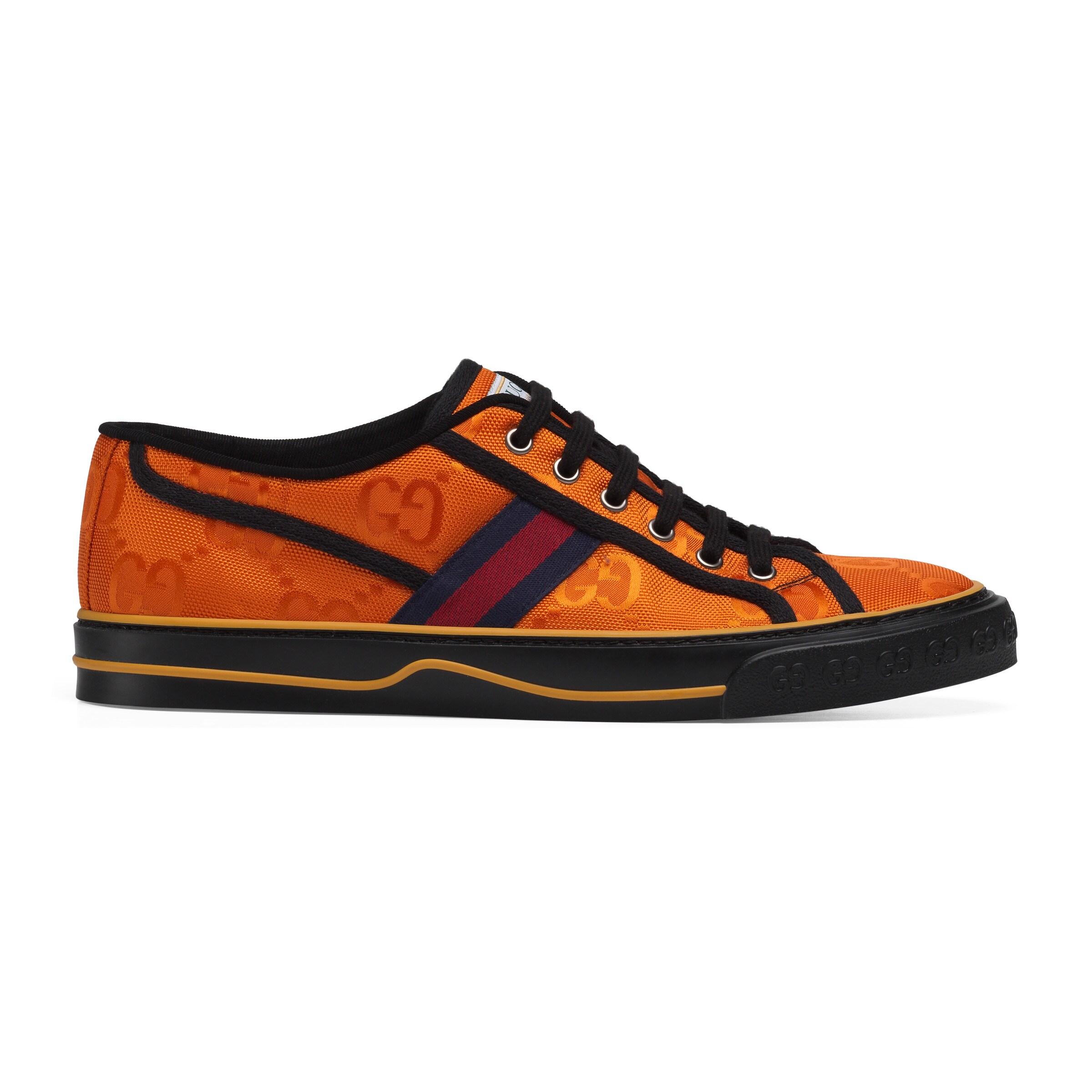 Gucci Synthetic Off The Grid Sneaker in Orange for Men - Lyst