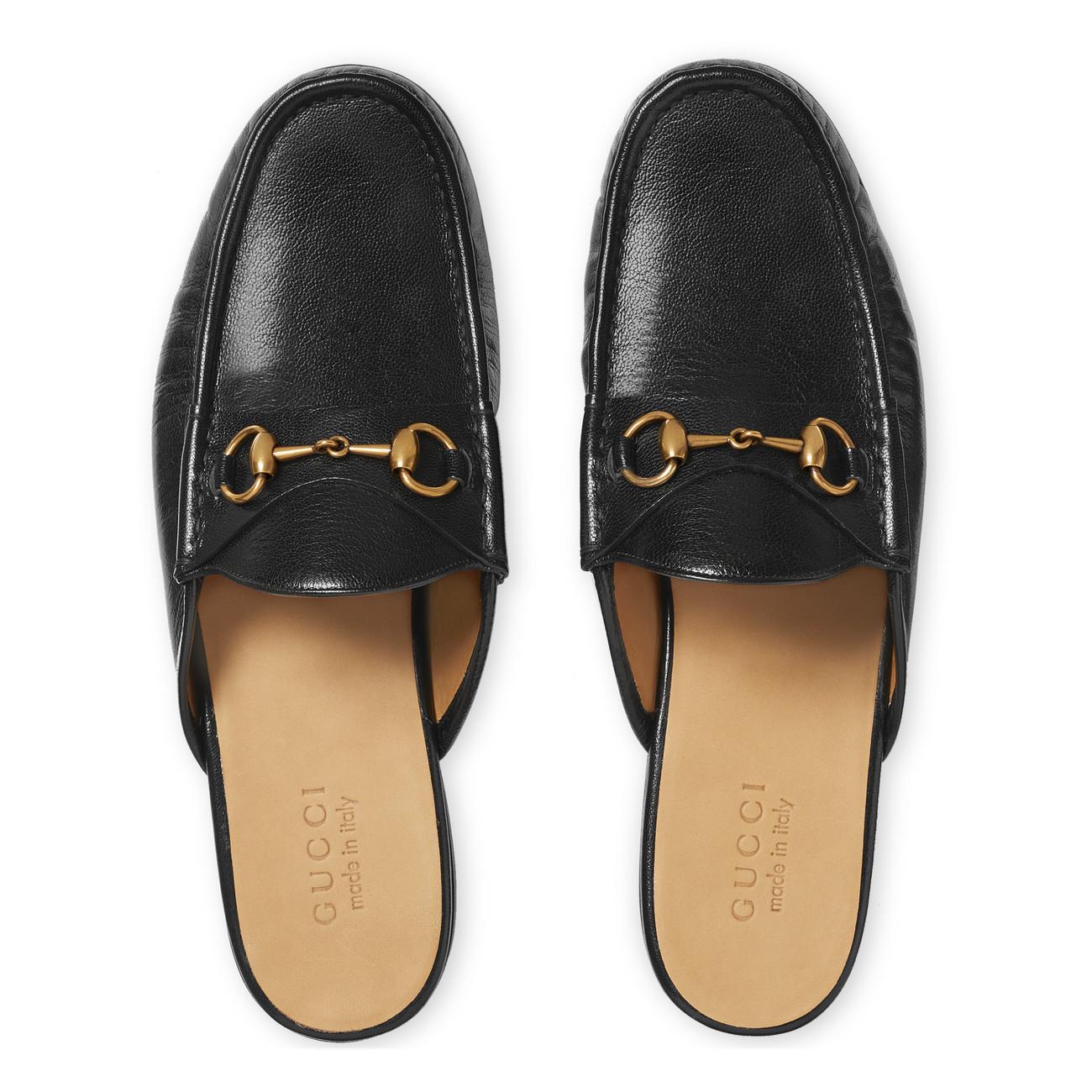 gucci horsebit slippers