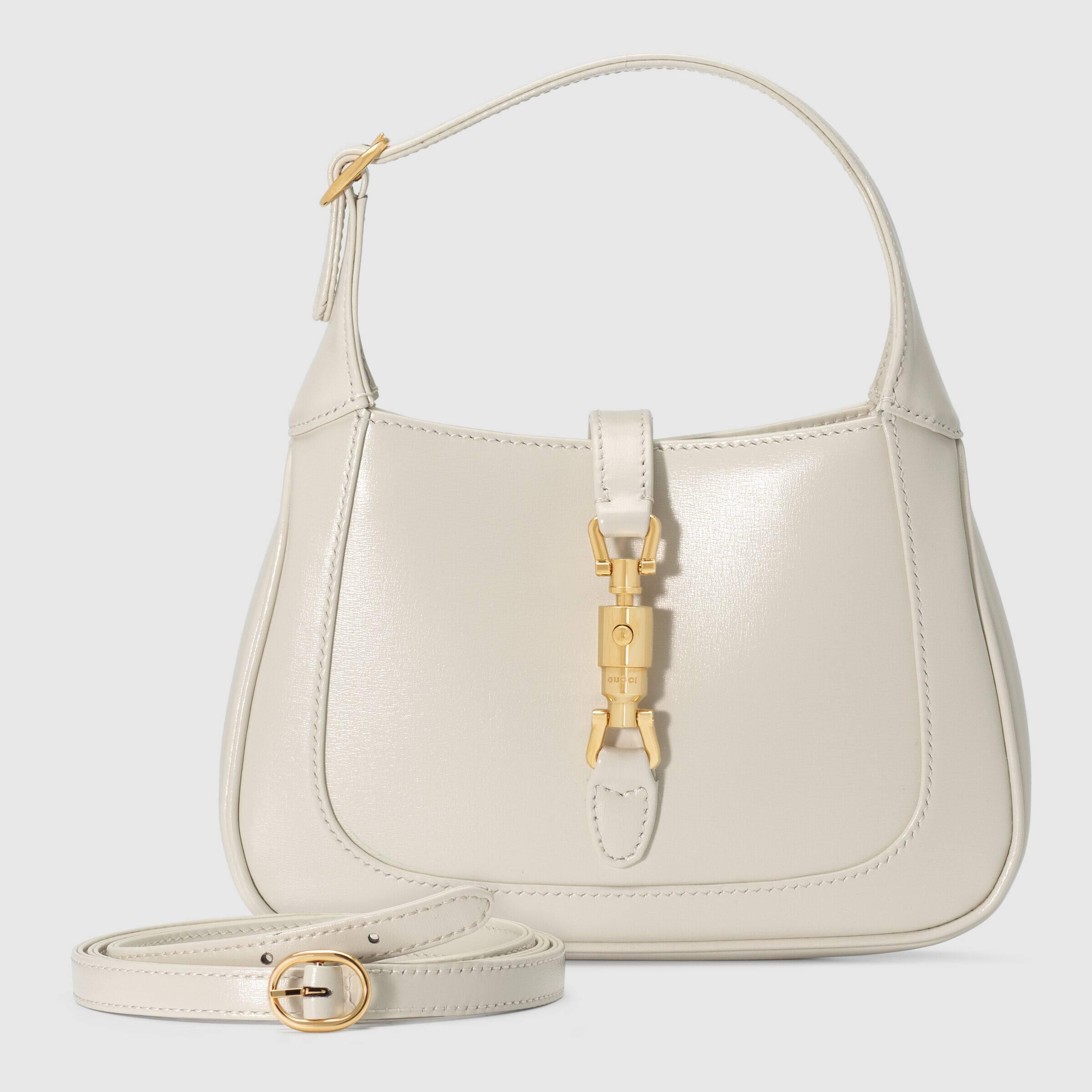 Gucci Jackie 1961 Mini Shoulder Bag in White | Lyst