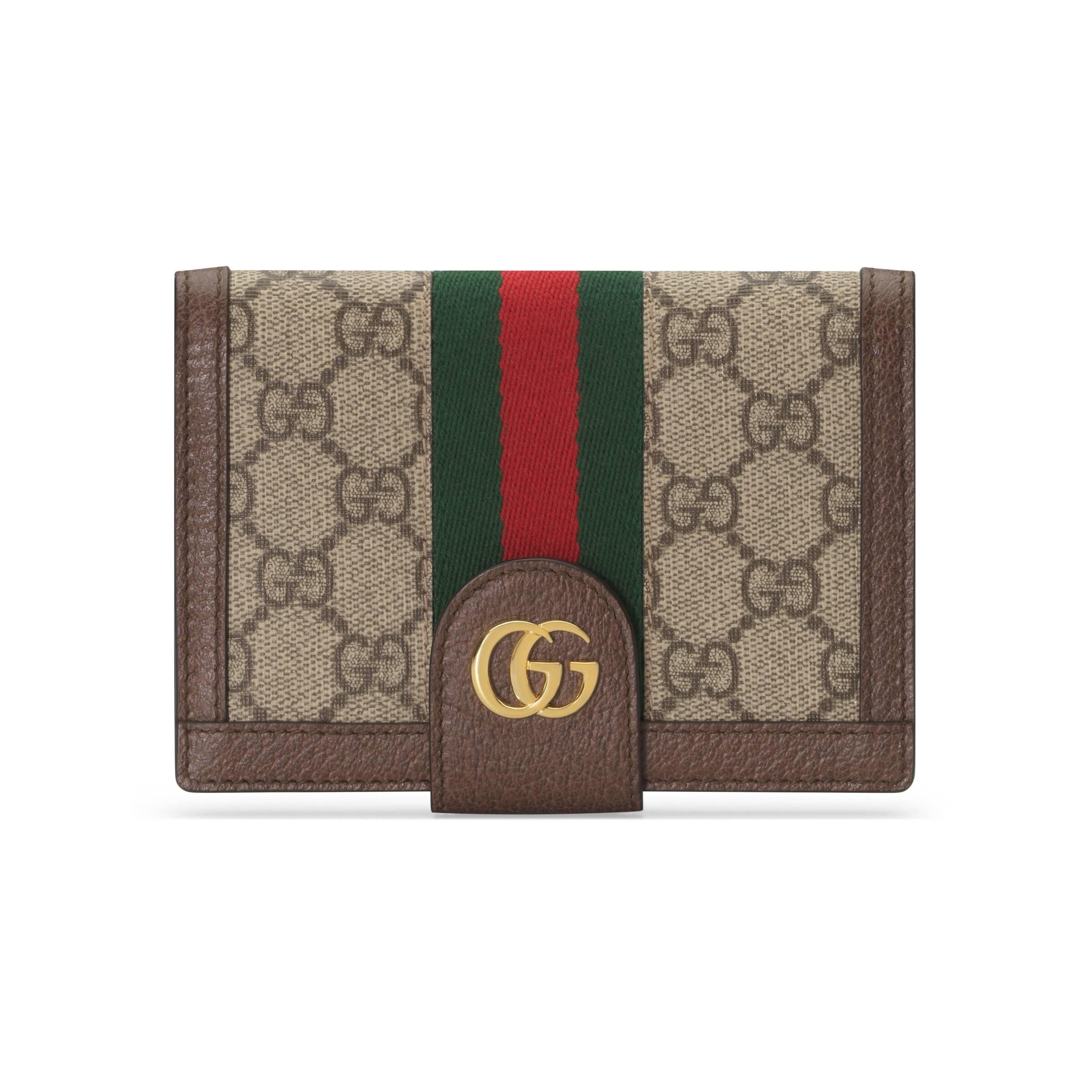 Gucci Canvas Ophidia GG Passport Case in Beige (Natural) Lyst