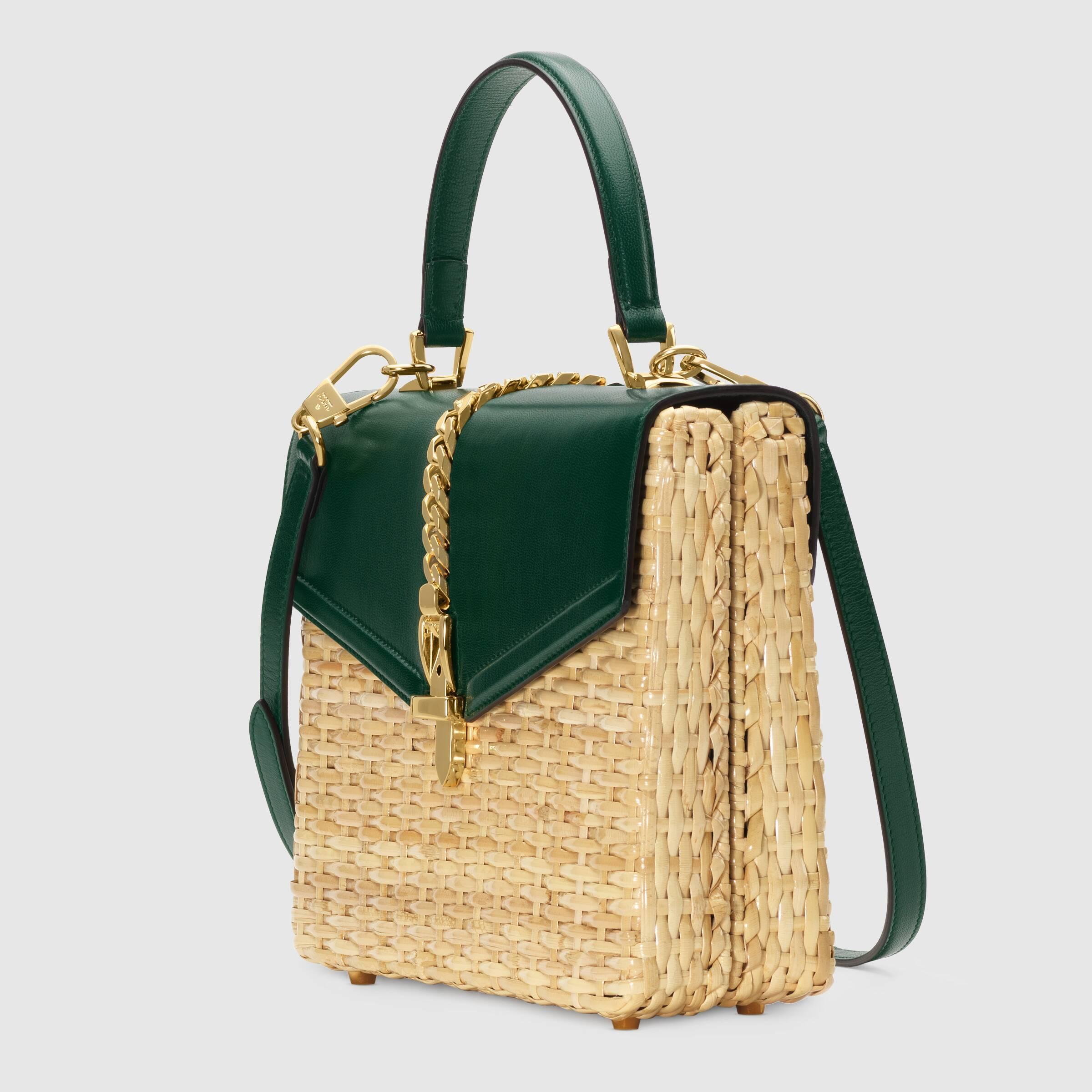 gucci sylvie top handle