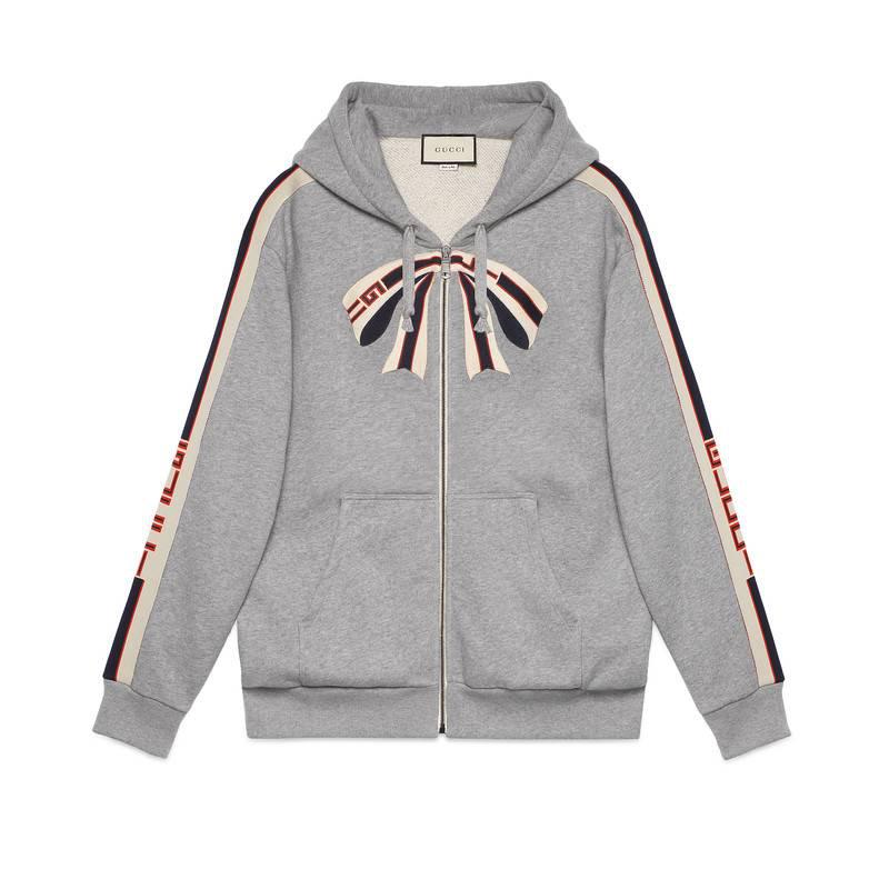 gucci zip up sweatshirt