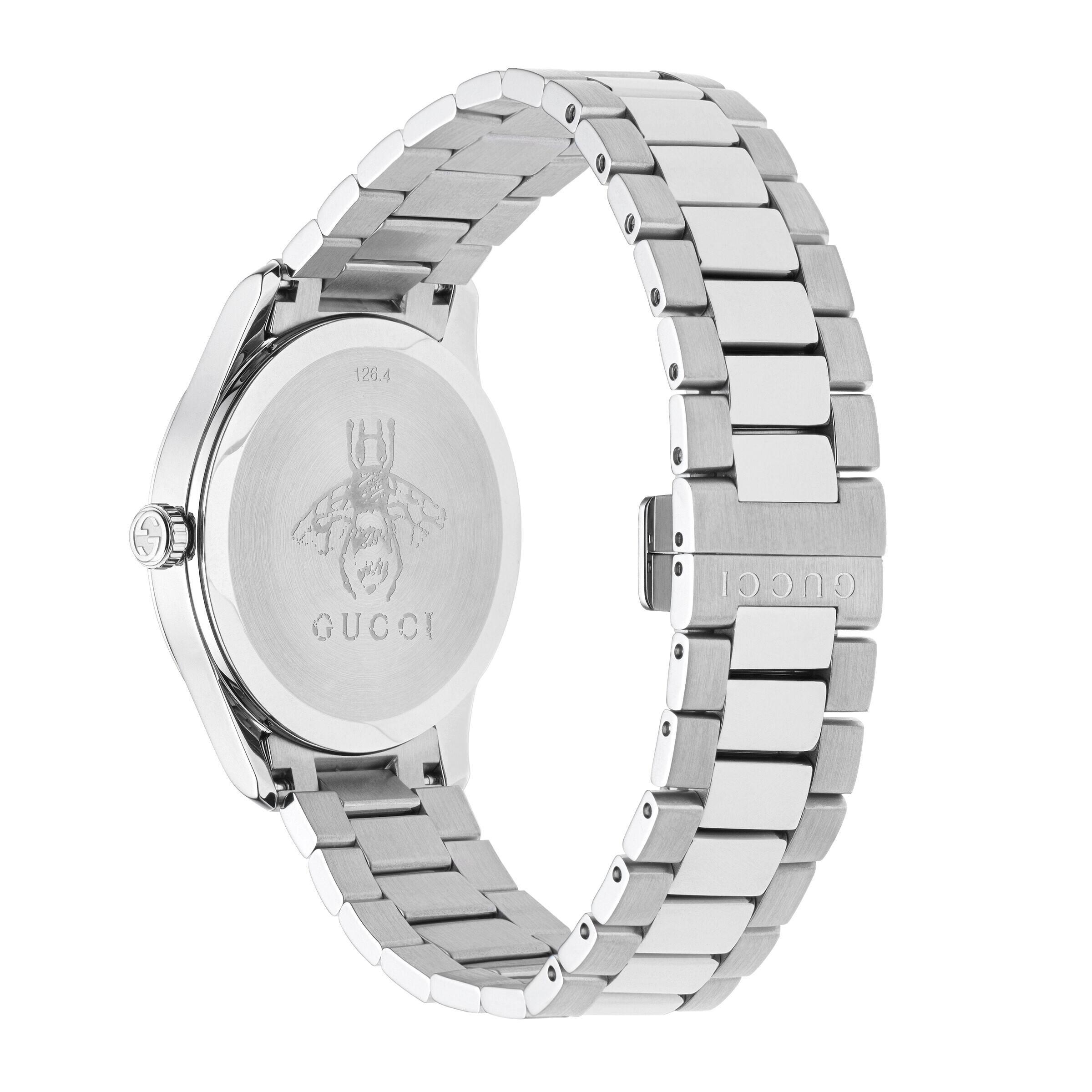 gucci stainless steel back