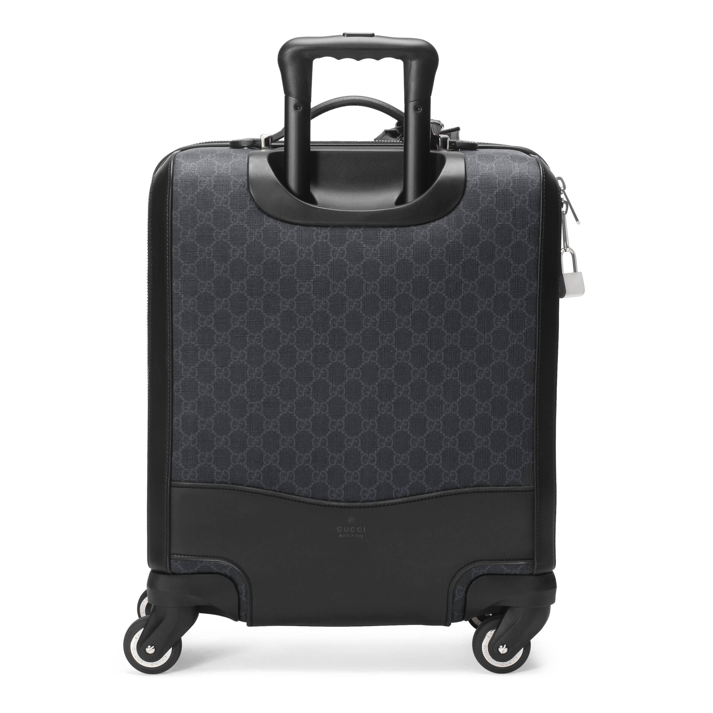 Maleta gg supreme Gucci de Lona de color Negro para hombre | Lyst