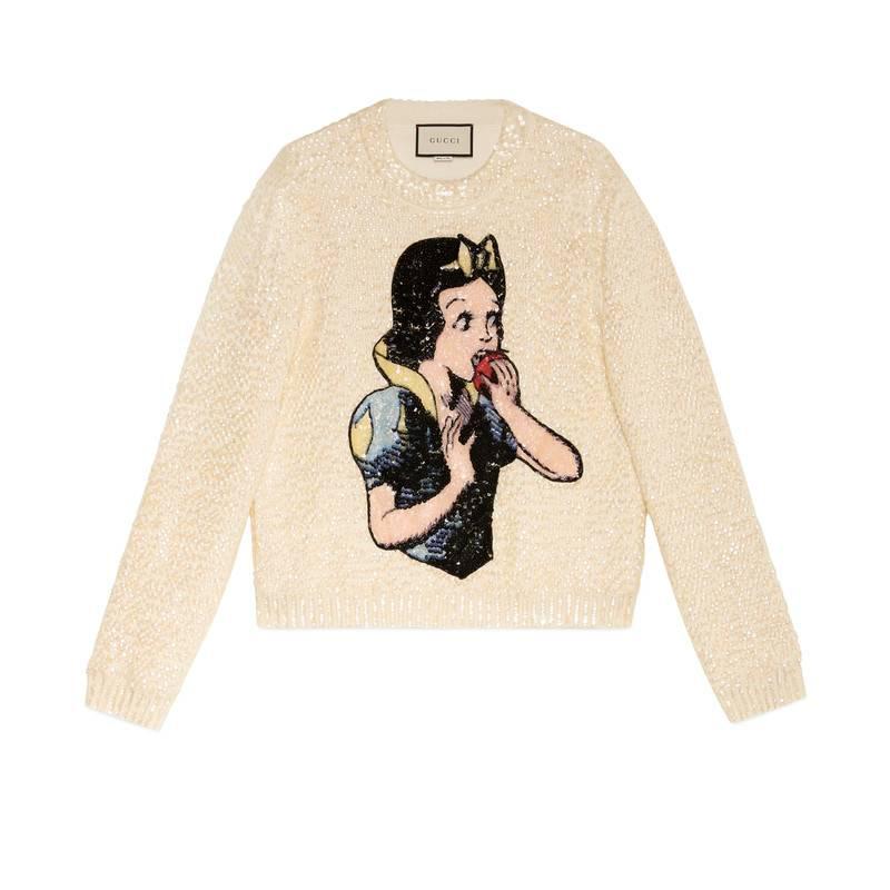Gucci Snow White Sweater With Sequins for Men Lyst