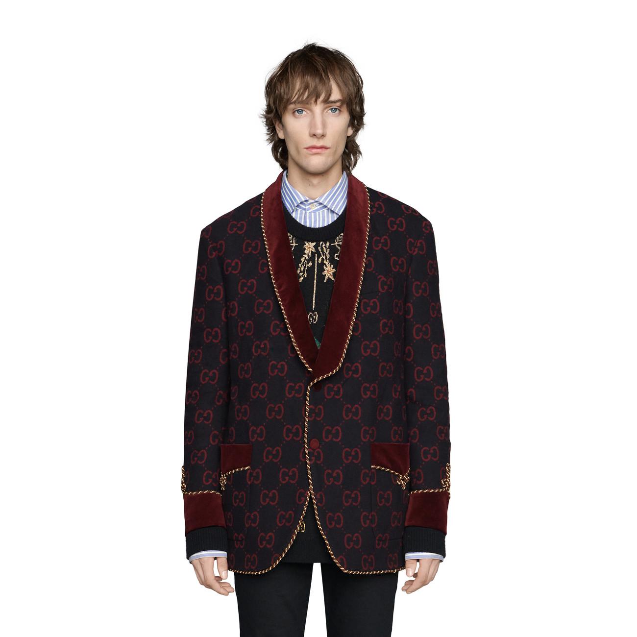 Gucci GG Flannel Jacket for Men - Lyst