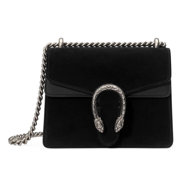 gucci dionysus suede black