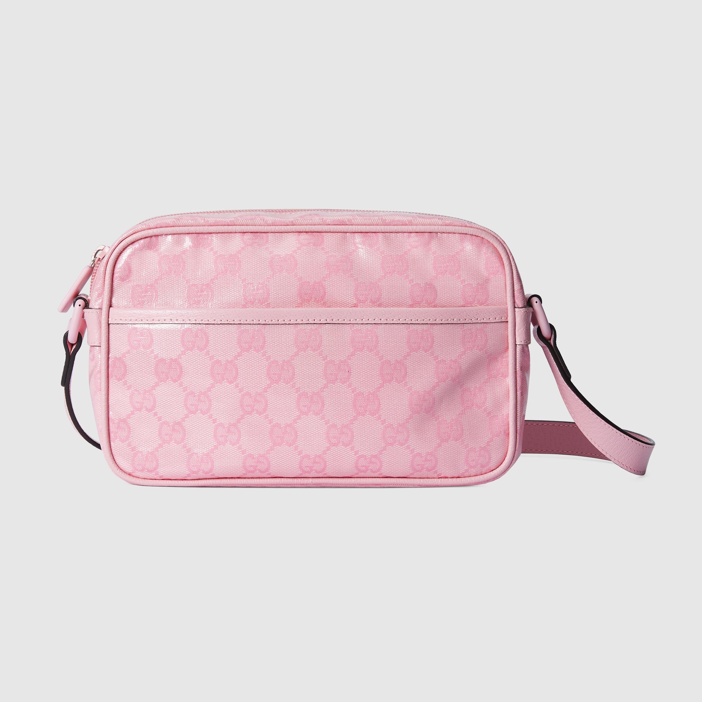 Gucci GG Crystal Mini Shoulder Bag in Pink | Lyst