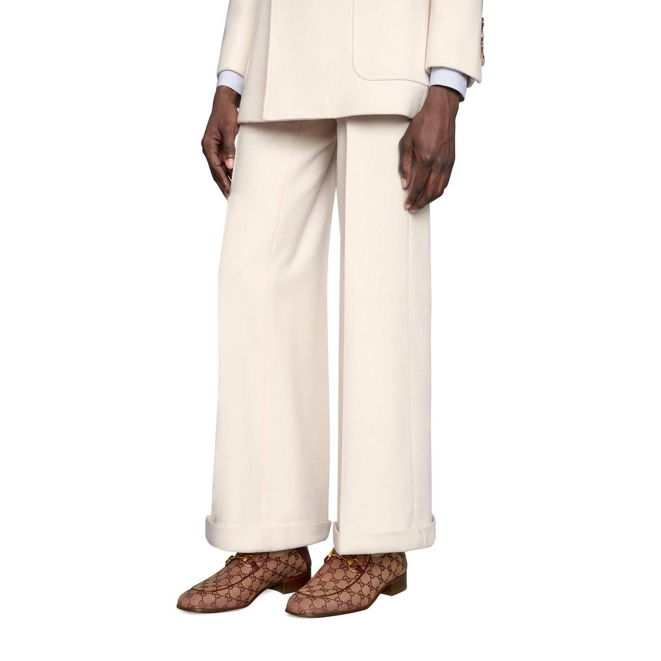 gucci loafer canvas