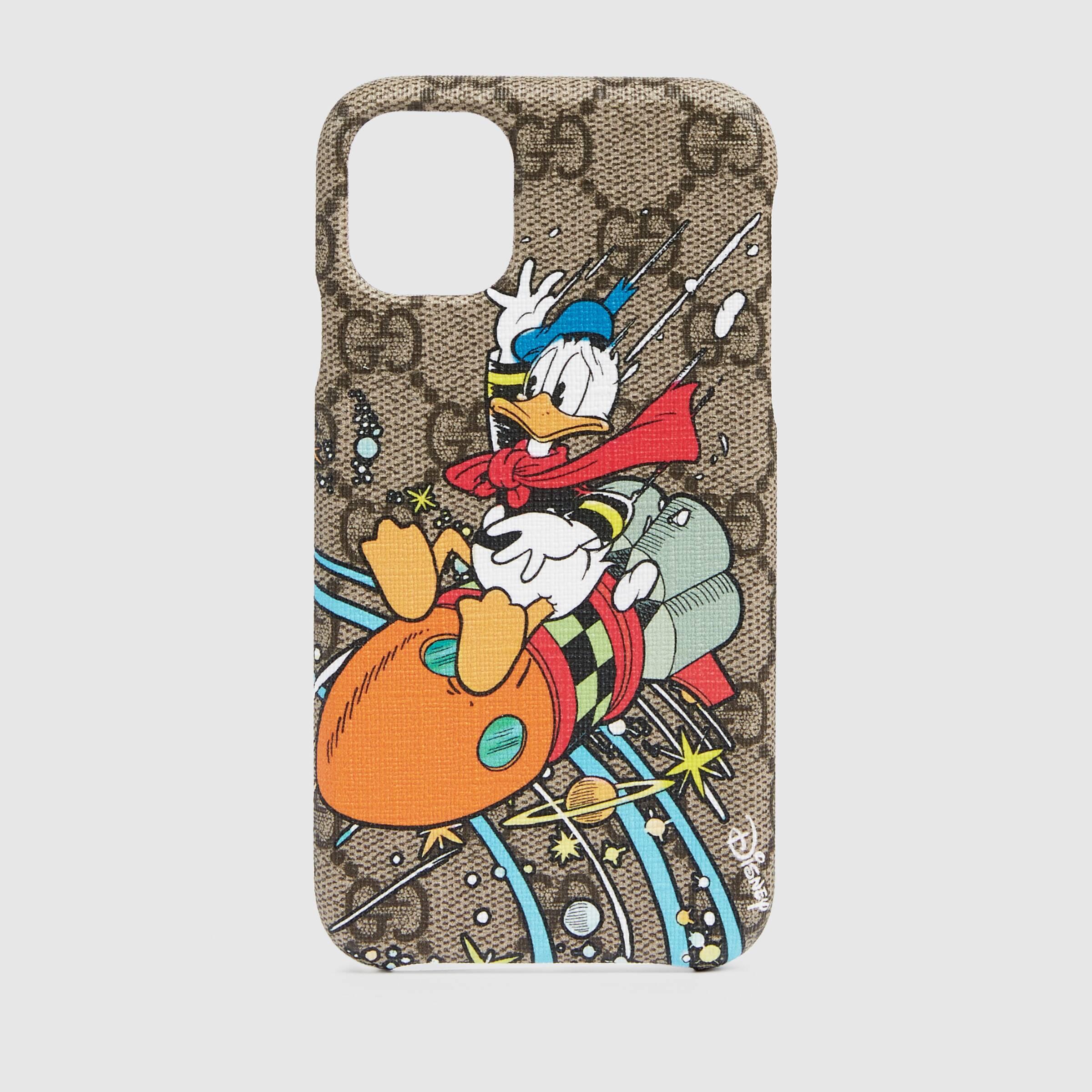 Gucci Segeltuch Disney x Donald Duck iPhone 11 Hülle in Natur für Herren -  Lyst