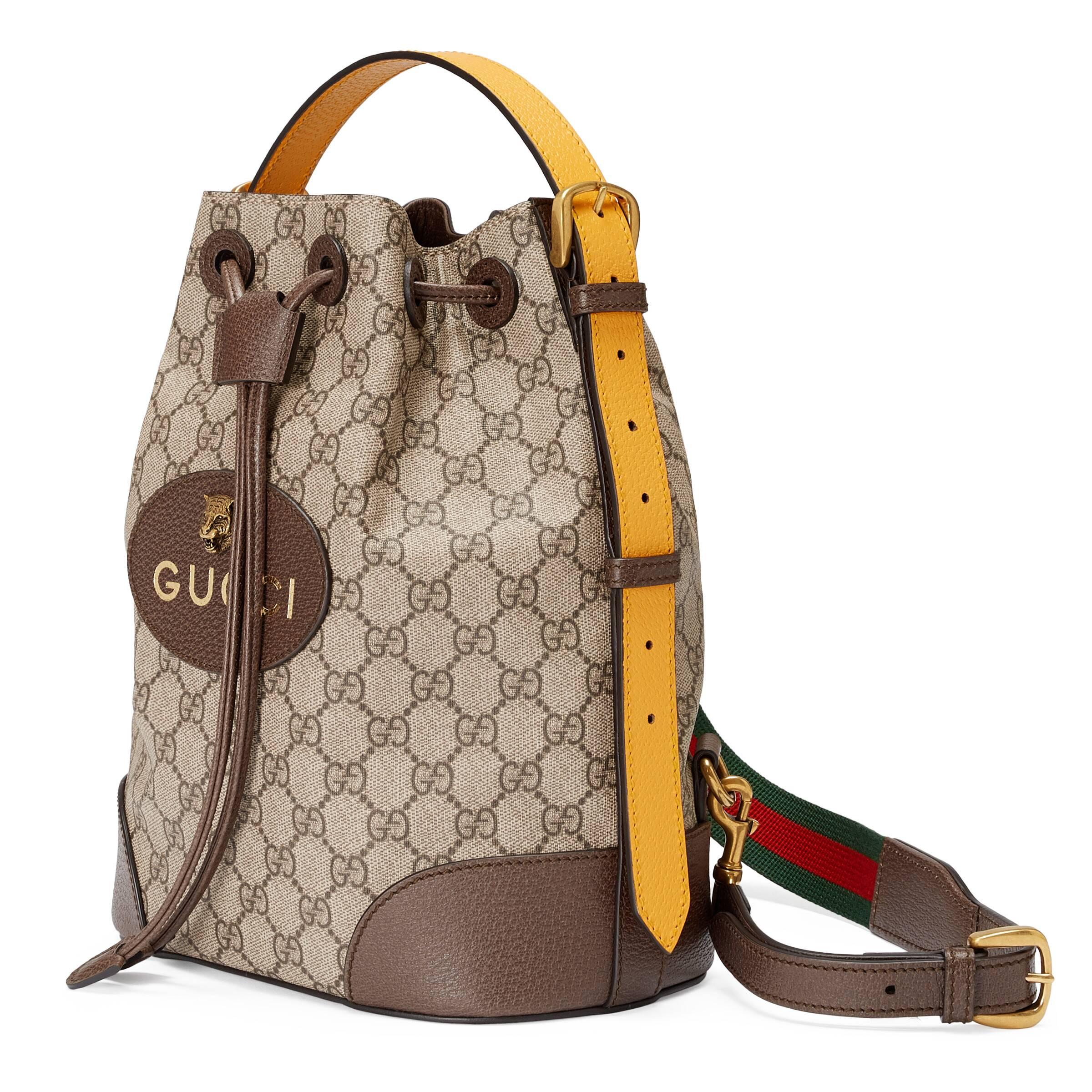 gg supreme gucci backpack