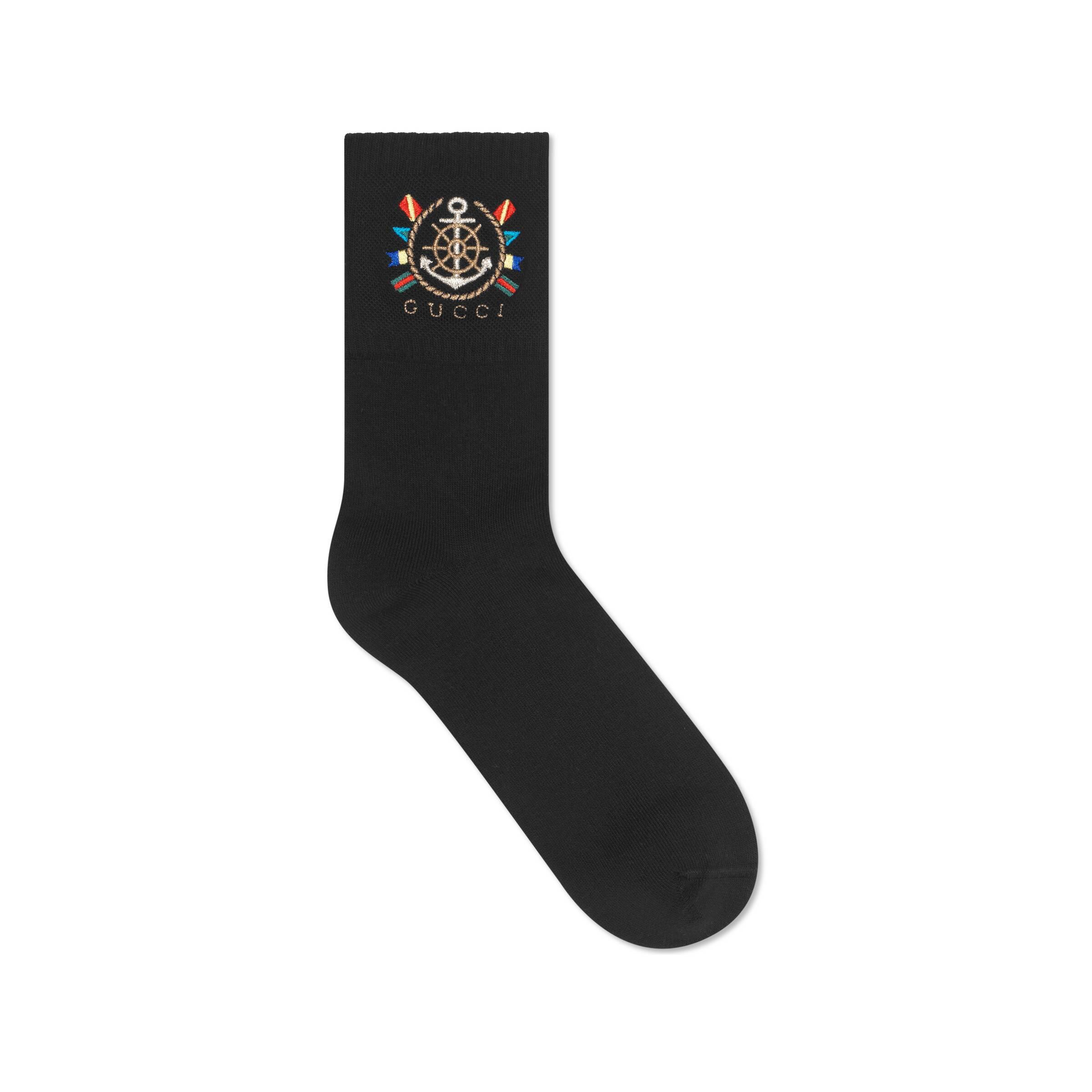 gucci anchor socks
