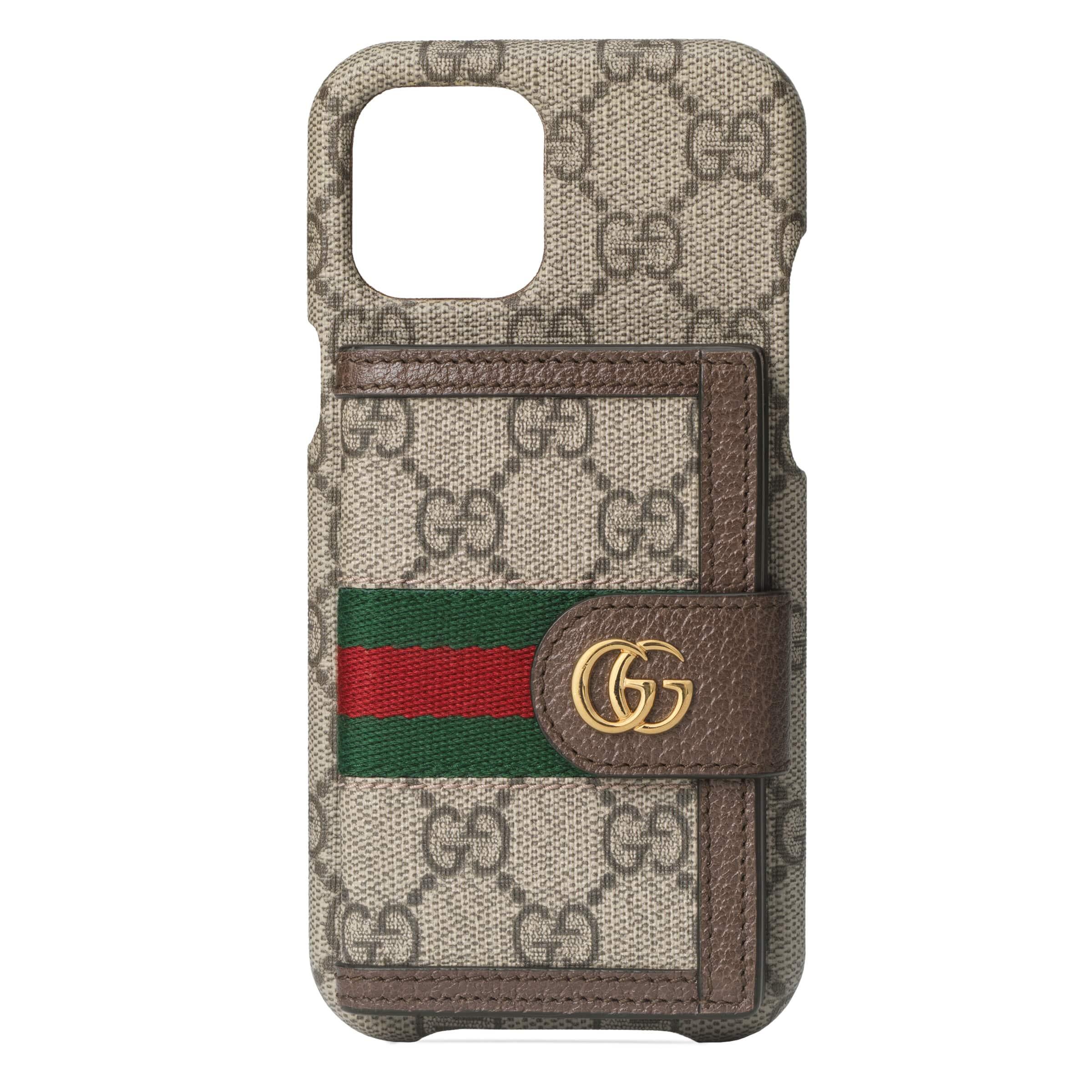 Gucci Online Exclusive Ophidia Case For Iphone 12 Pro Max in Natural | Lyst
