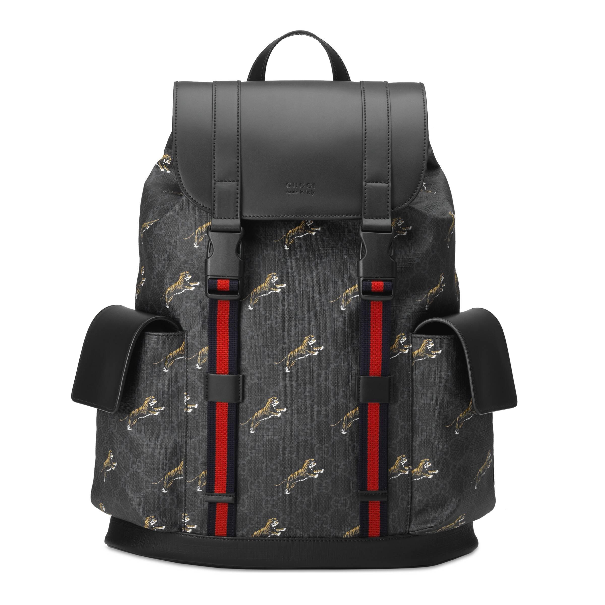 Gucci backpack deals with tiger