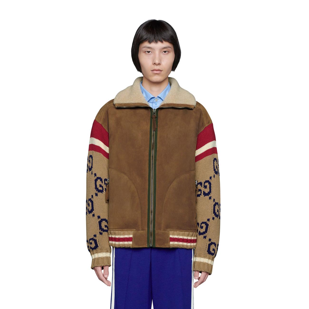 gucci knit jacket