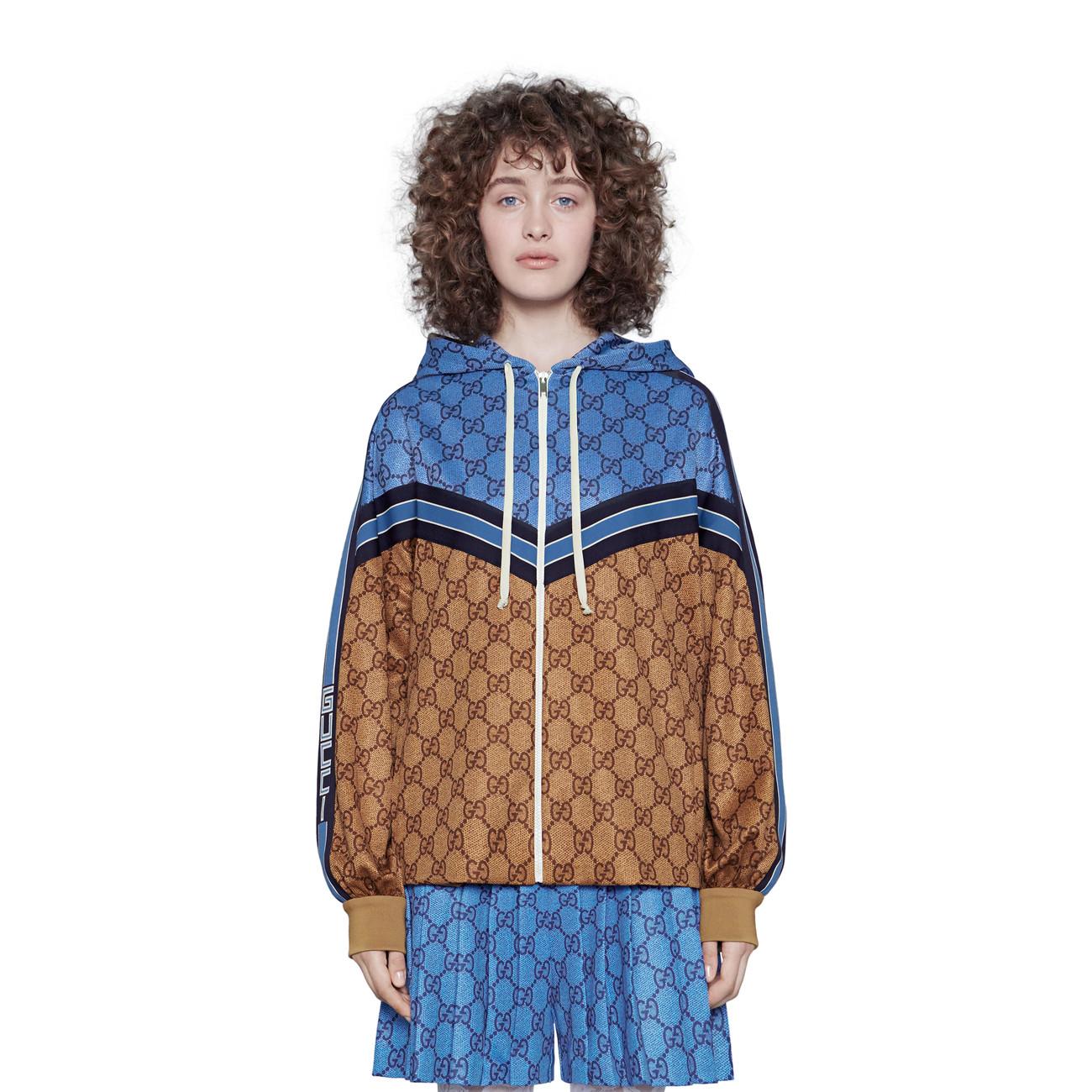 technical jersey jacket gucci