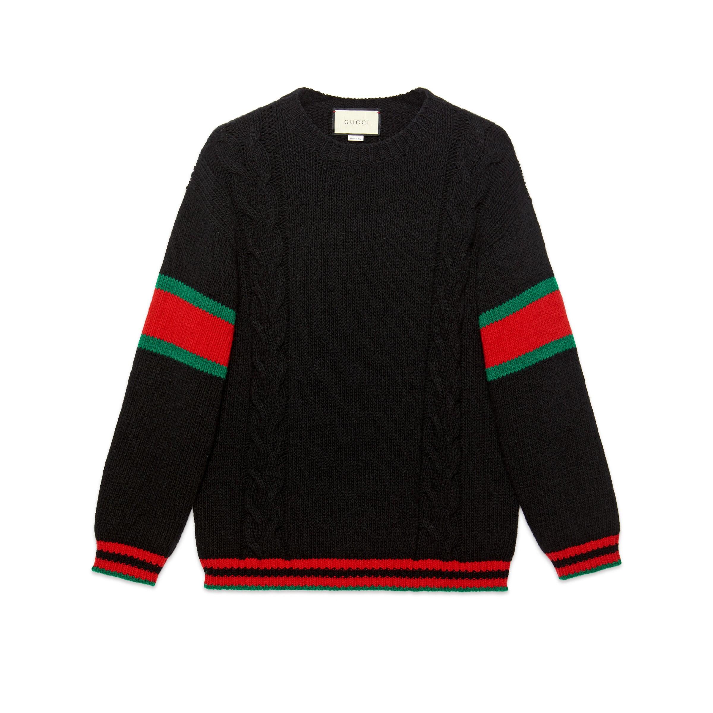 black gucci jumper