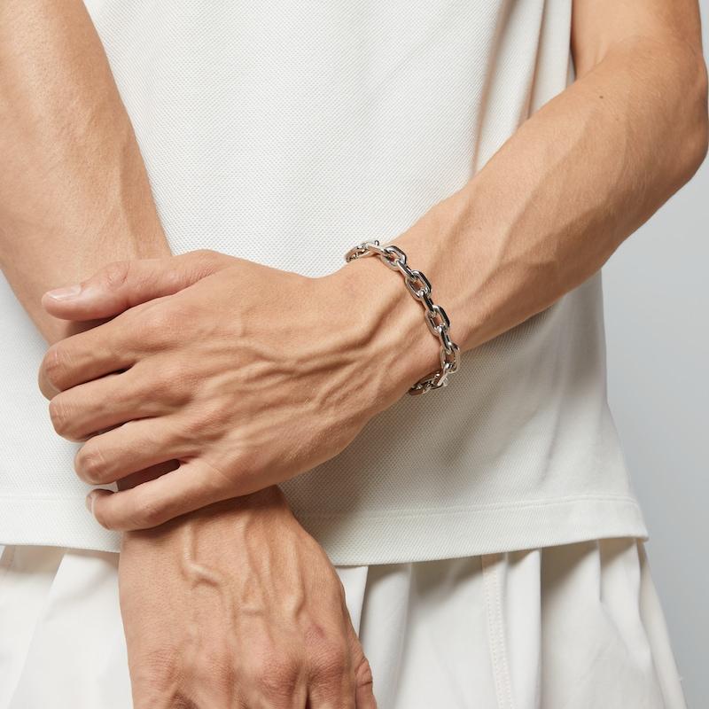 GUCCI グッチ シルバー ジャッキー 1961 チェーンブレスレット Gucci Jackie 1961 Chain Bracelet, , -Toned Metal, -Toned Metal in