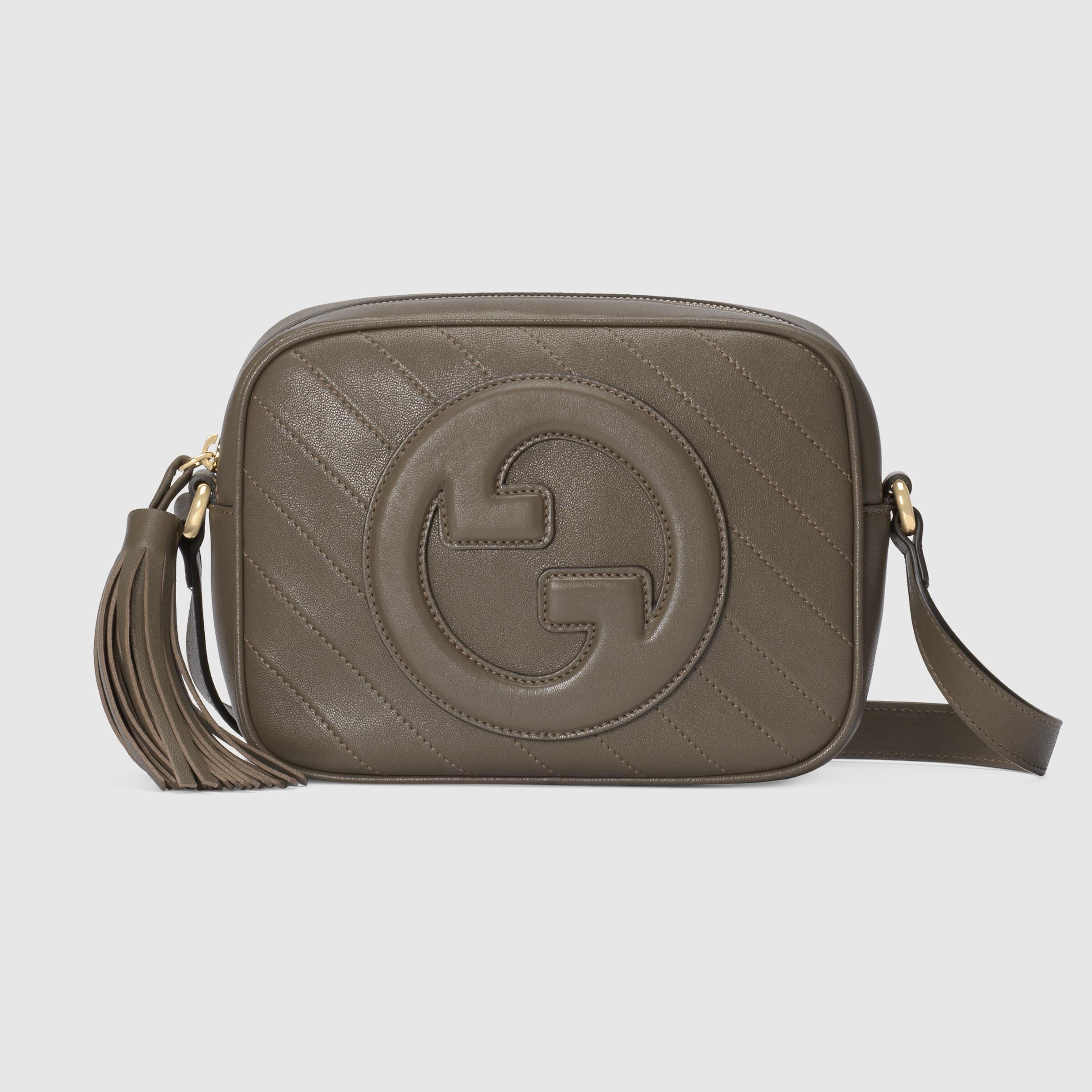 Gucci Blondie Small Shoulder Bag in Green | Lyst