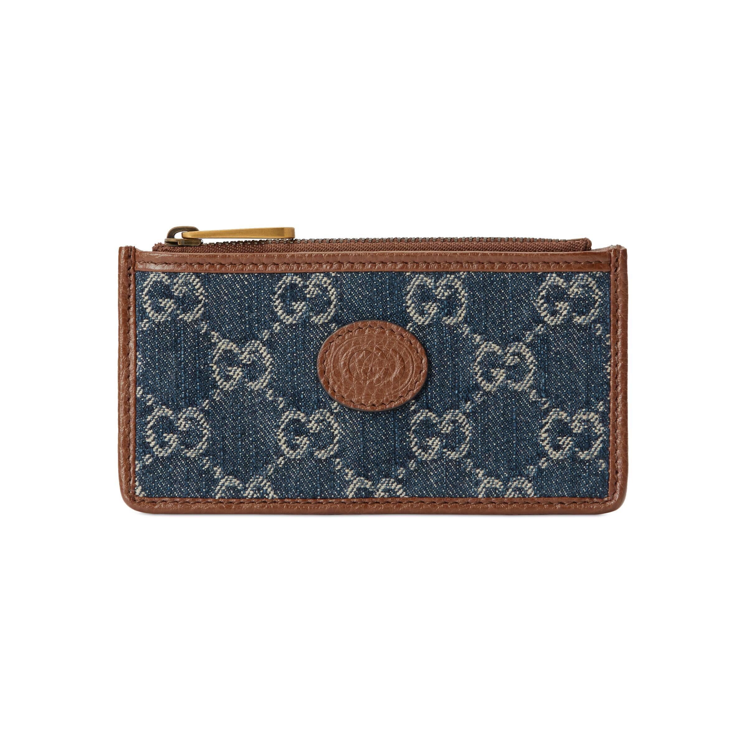 Vintage Gucci Denim Wallet 