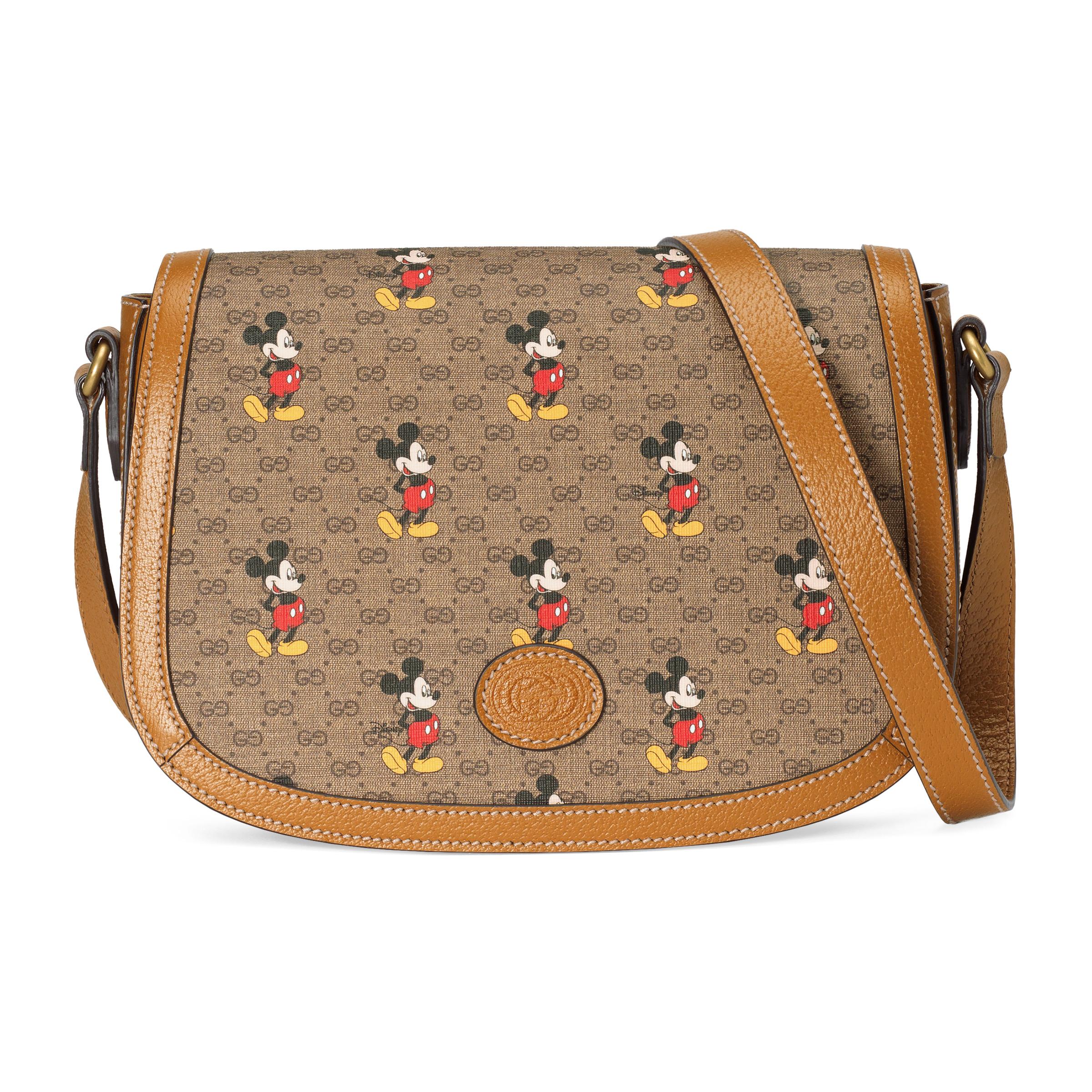Gucci Disney X Small Shoulder Bag in Natural | Lyst
