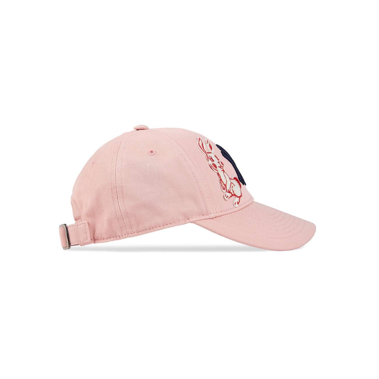 Gucci Cotton Baseball Cap With Ny Yankeestm Patch in Pink - Lyst