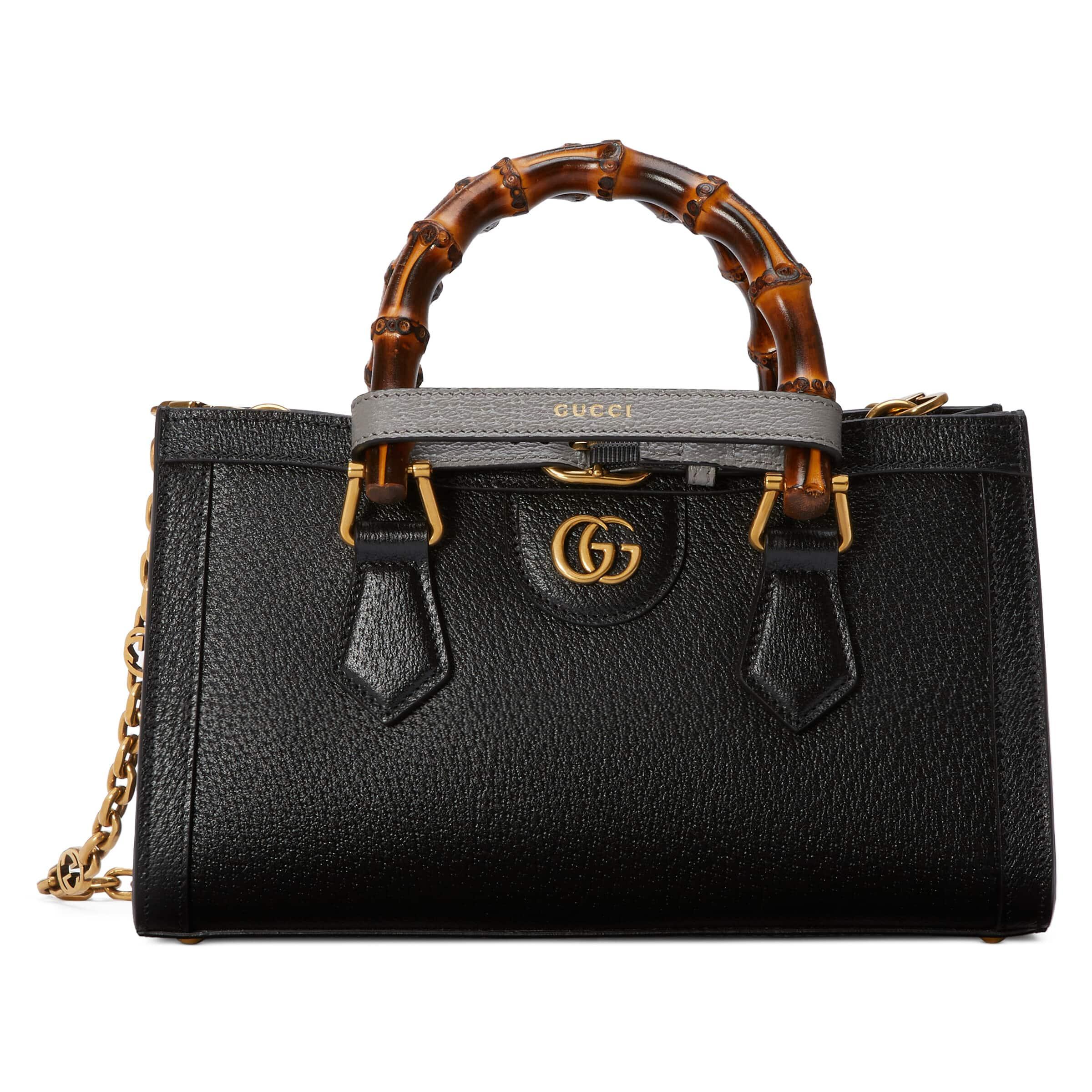 Gucci Diana Small Shoulder Bag in Black | Lyst