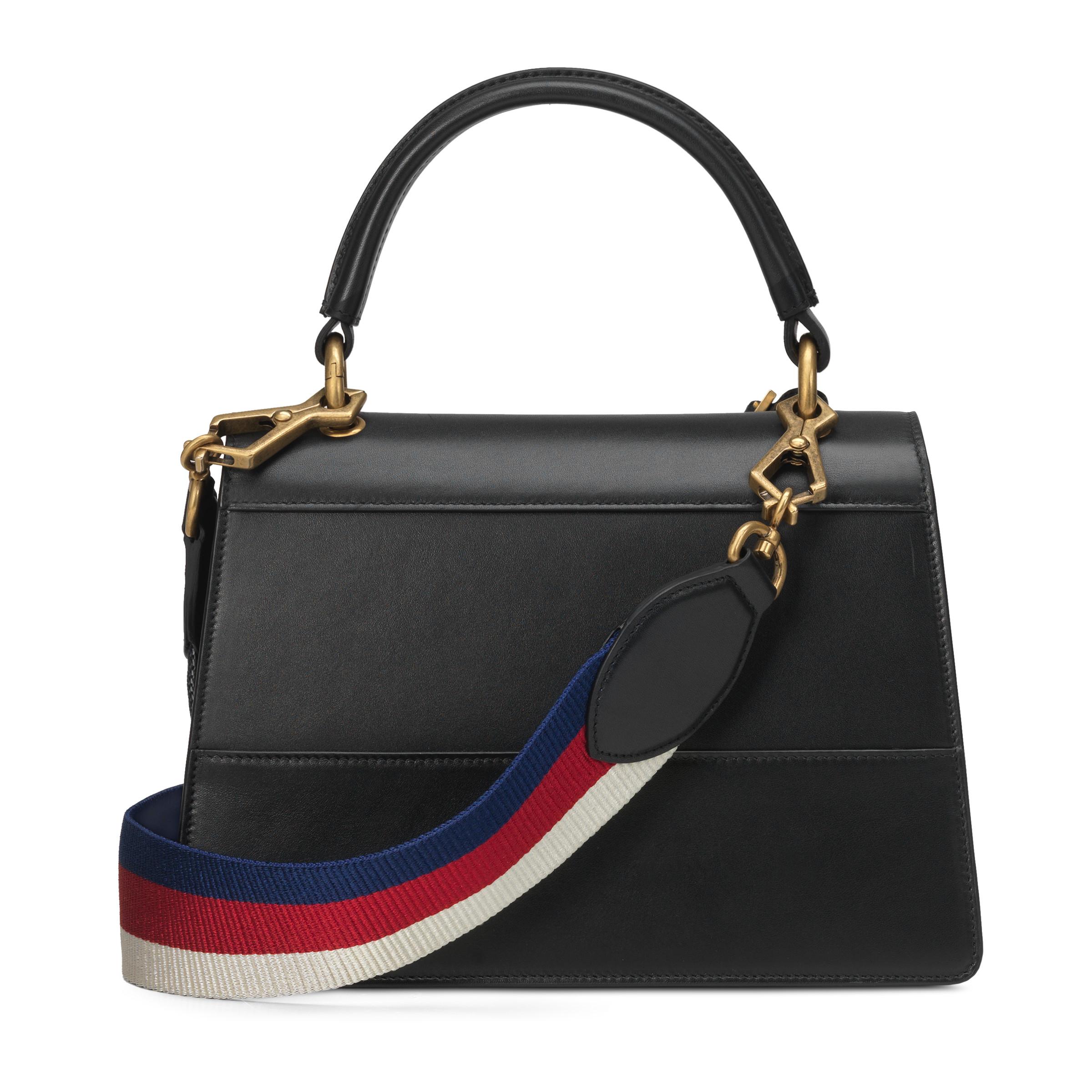 Gucci Queen Margaret Small Top Handle Bag in Black Lyst UK