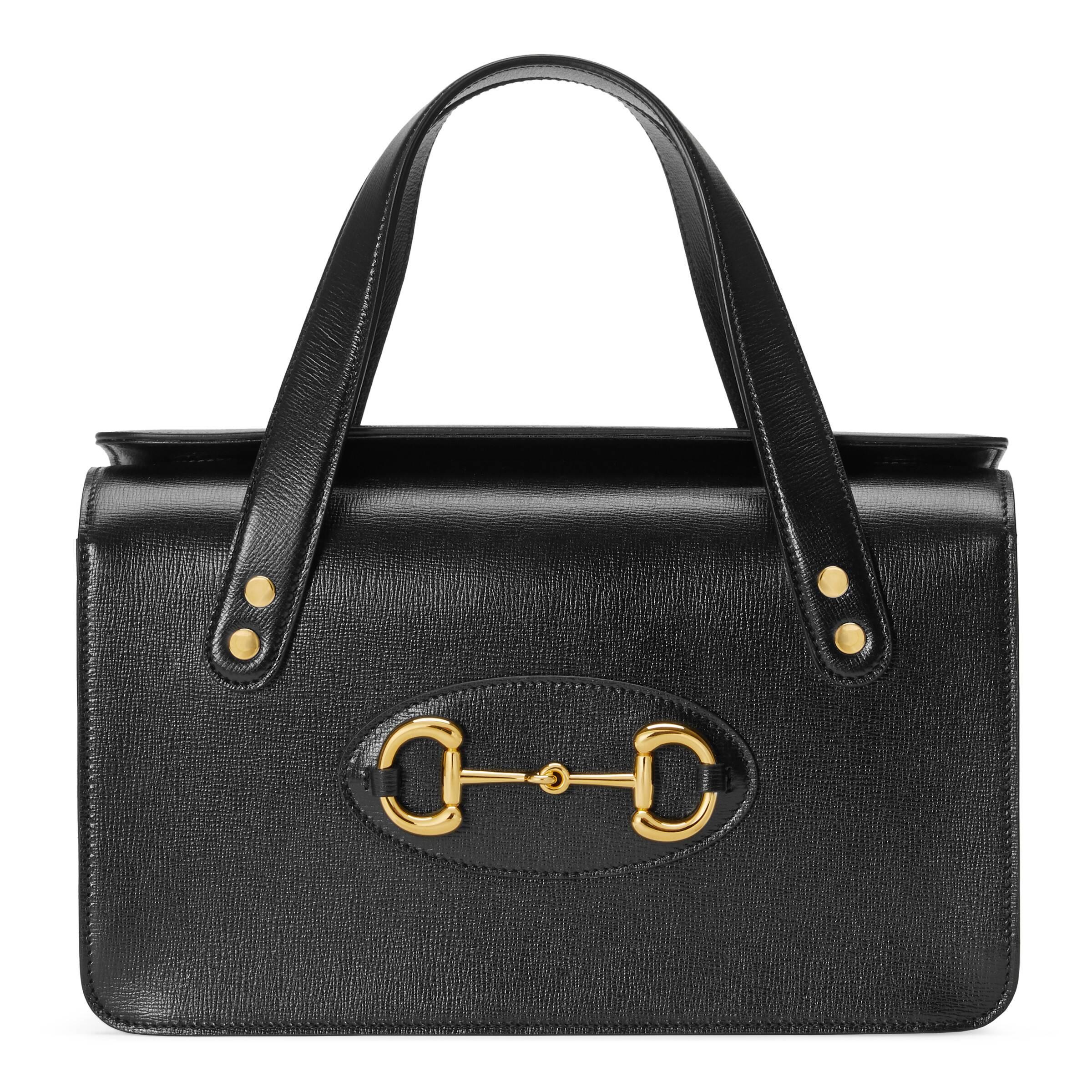 Gucci Horsebit 1955 Small Top Handle Bag in Nero (Black) - Lyst