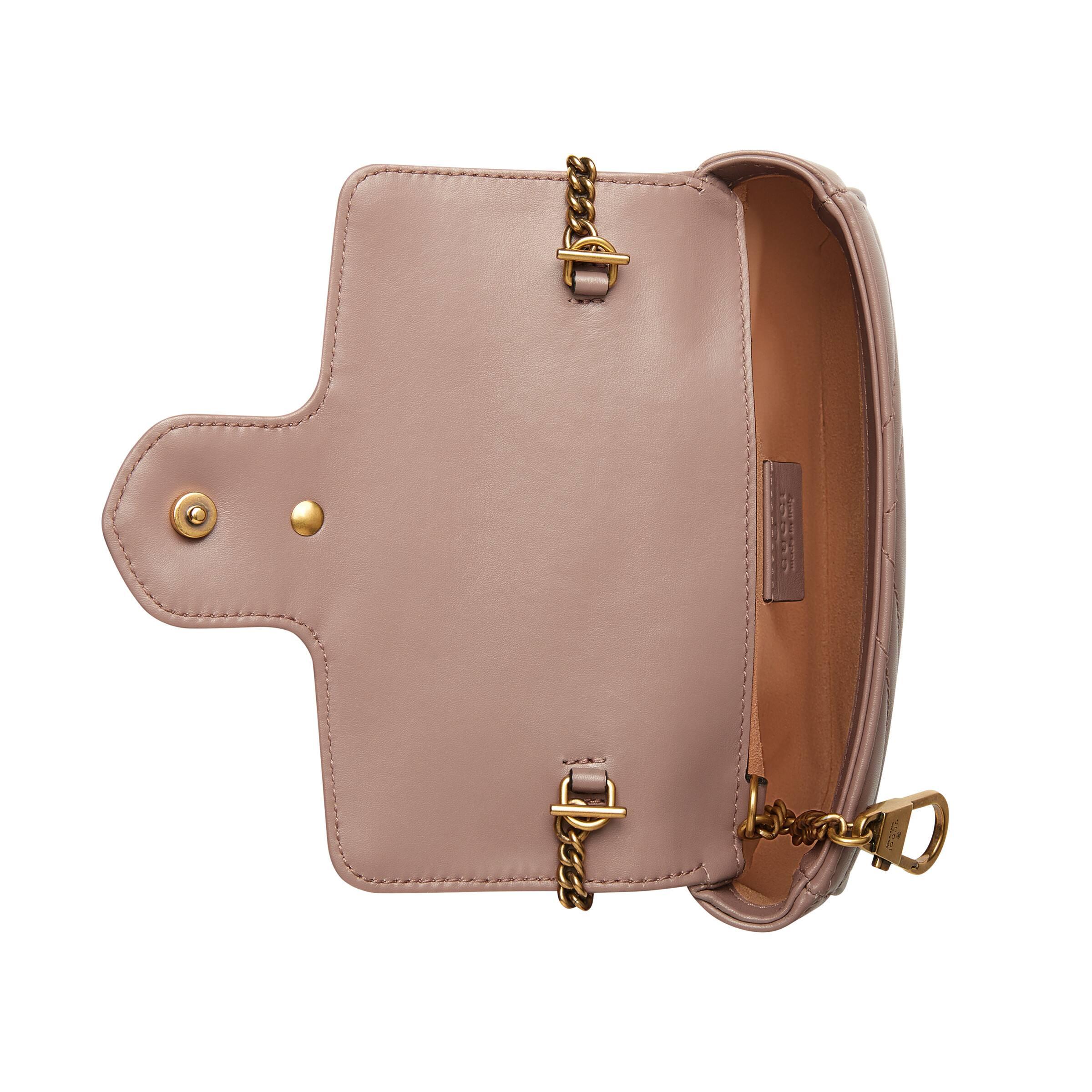 Gucci GG Marmont Matelassé Leather Super Mini Bag in Beige (Natural) - Save  26% | Lyst