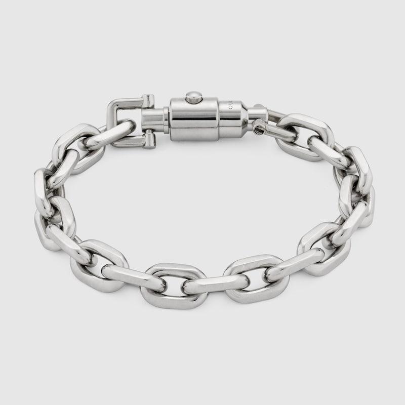 GUCCI グッチ シルバー ジャッキー 1961 チェーンブレスレット Gucci Jackie 1961 Chain Bracelet, , -Toned Metal, -Toned Metal in
