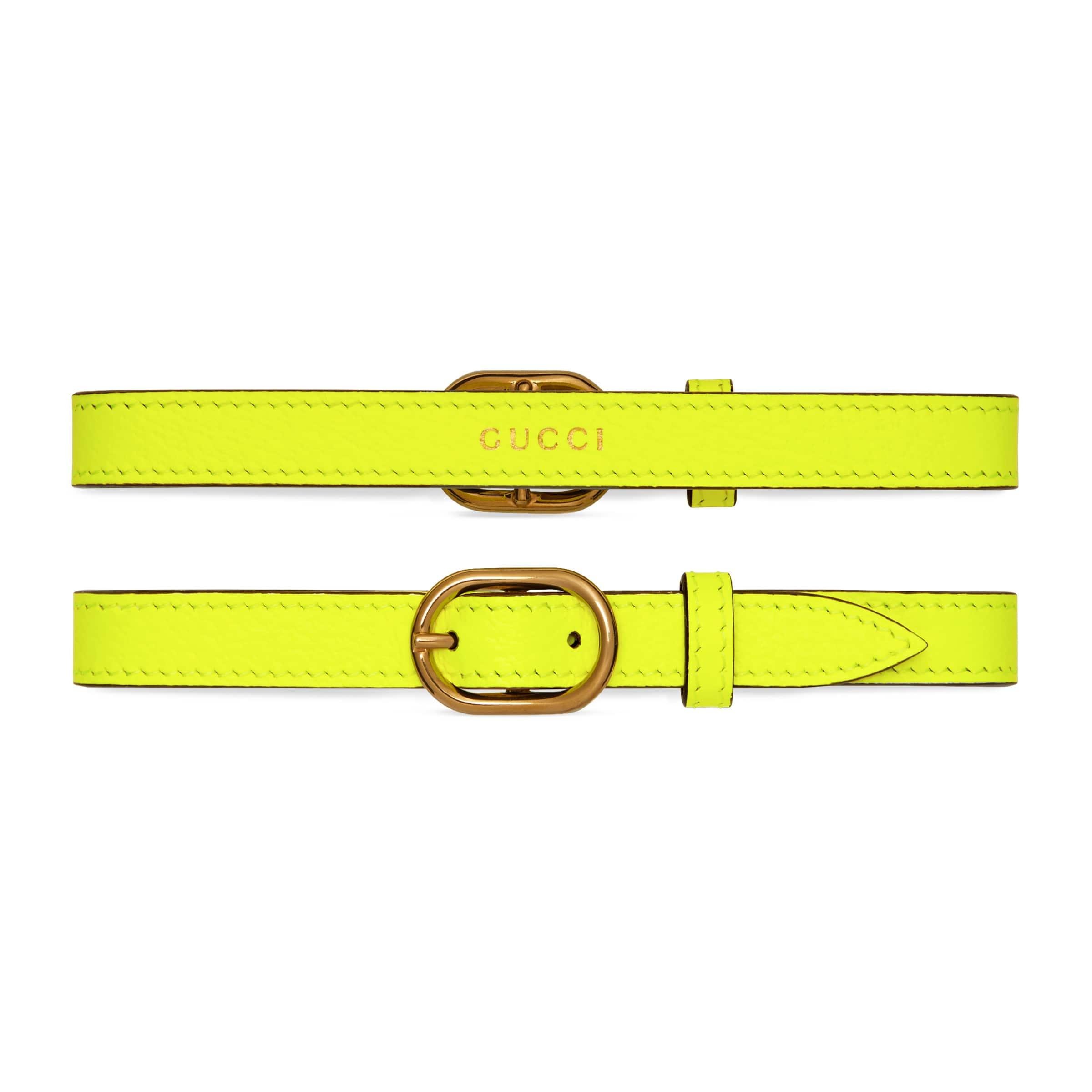 Gucci Diana Medium Handle Shapers in Yellow