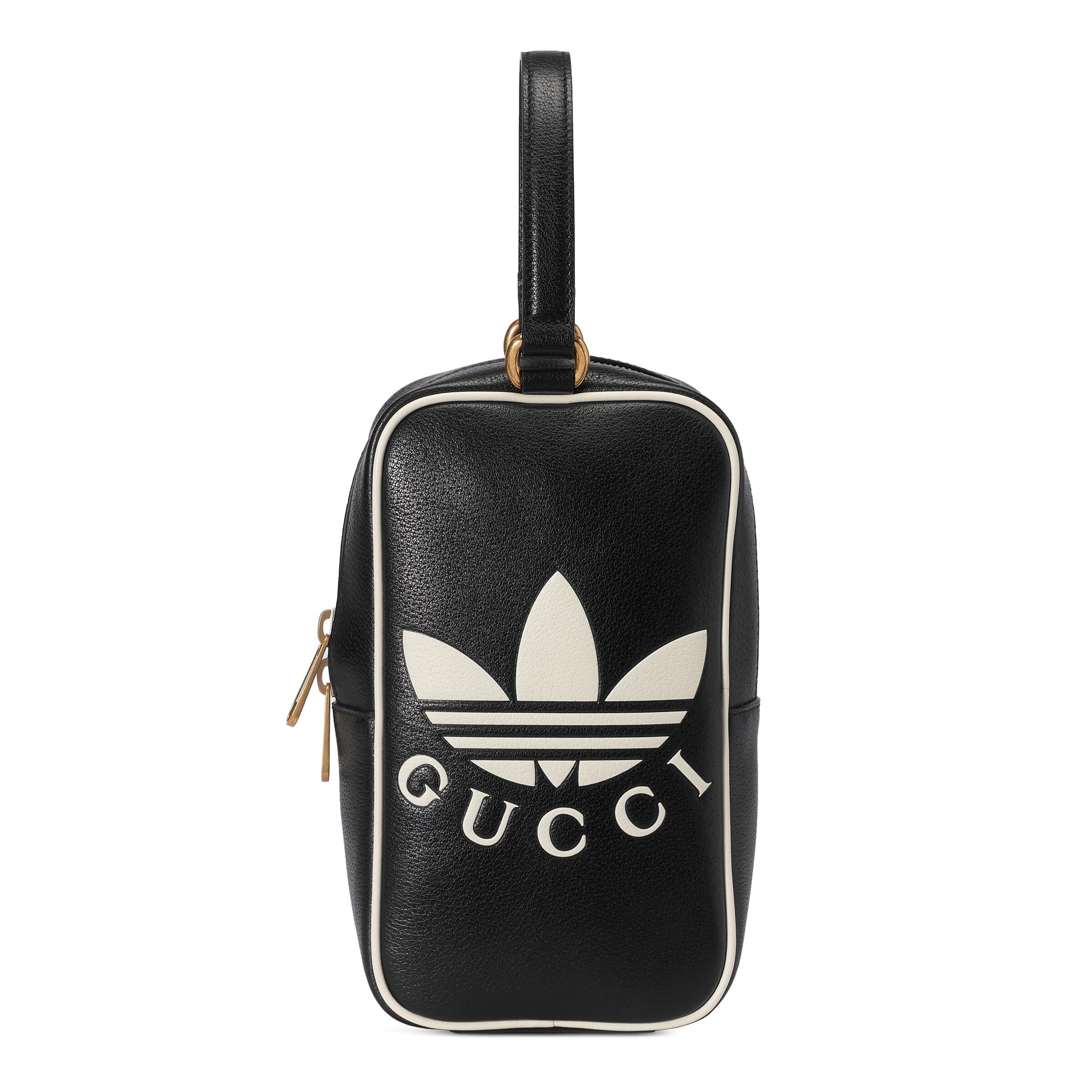Gucci Adidas X Mini Top Handle Bag in Black | Lyst