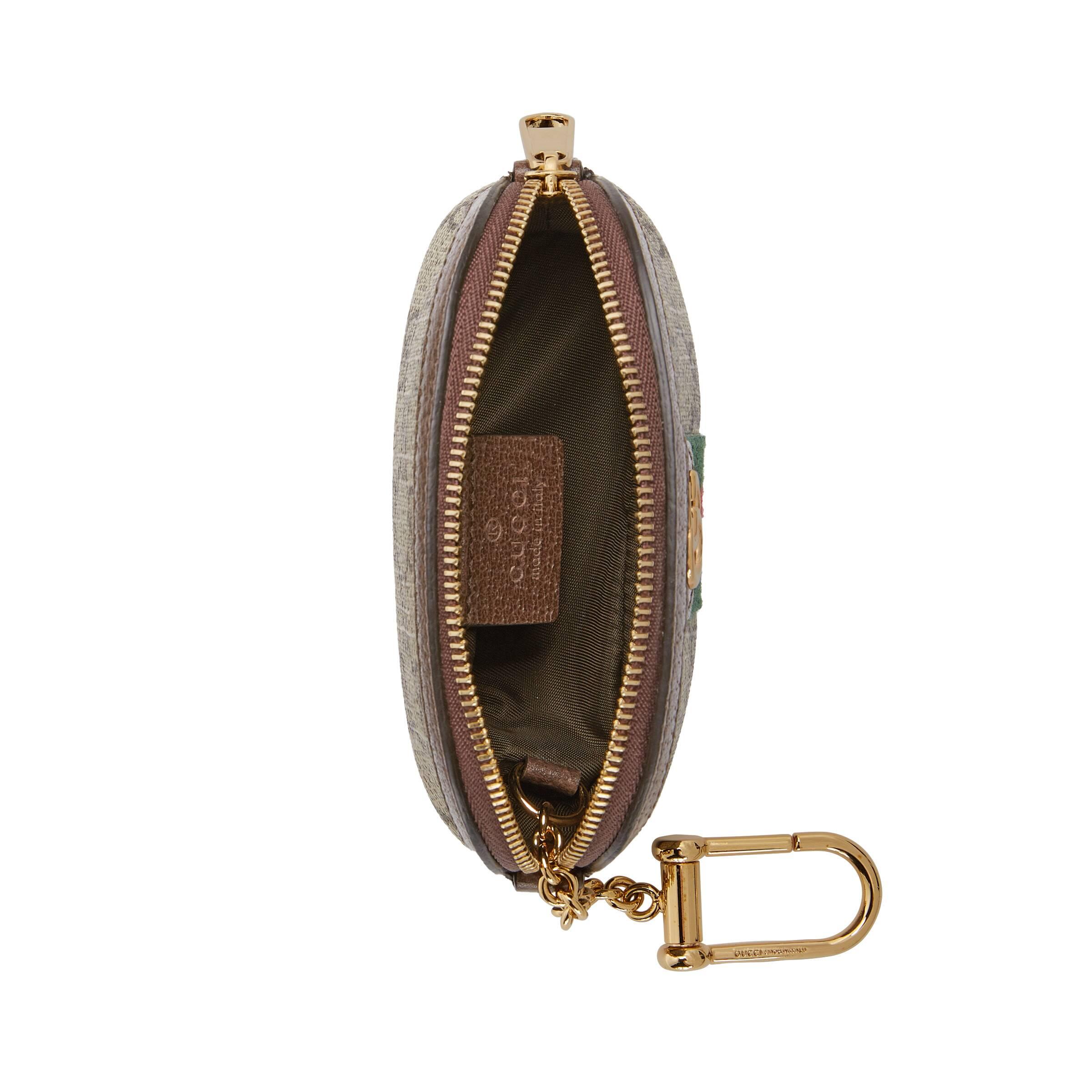 Gucci Ophidia gg Key Pouch in Natural | Lyst Canada