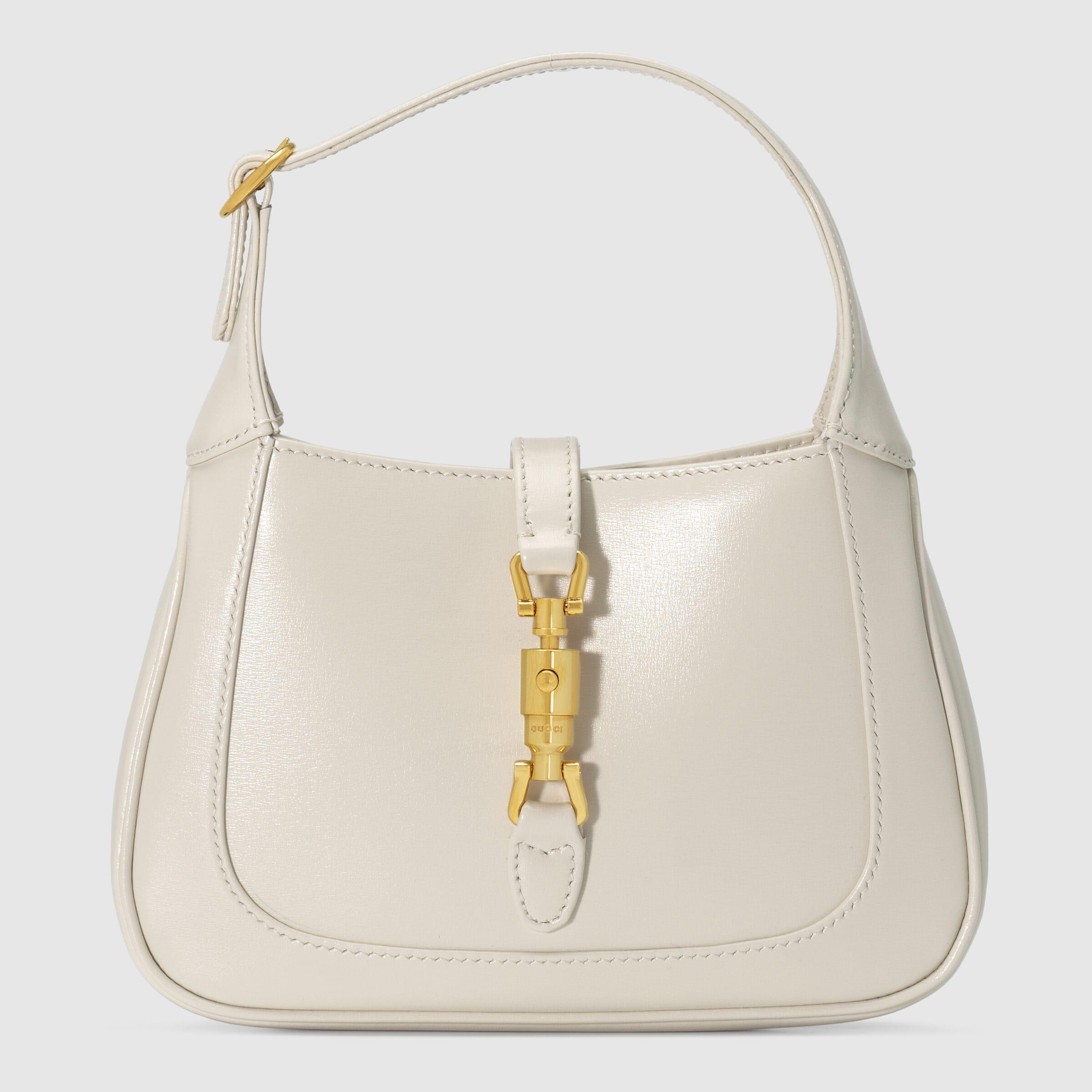 Gucci Jackie 1961 Mini Shoulder Bag in White | Lyst