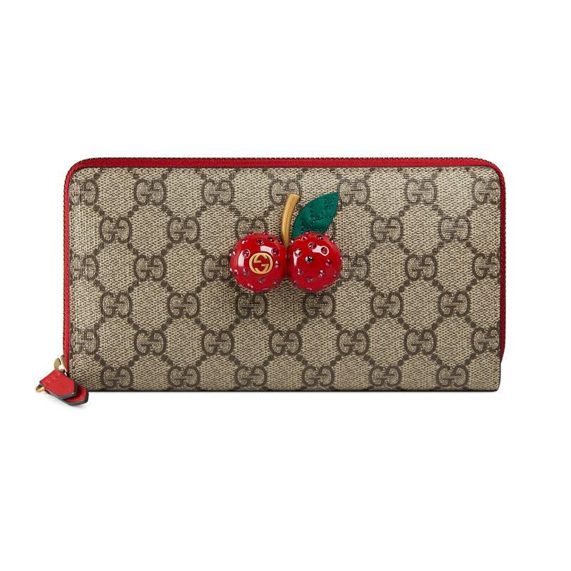 gucci wallet cherry